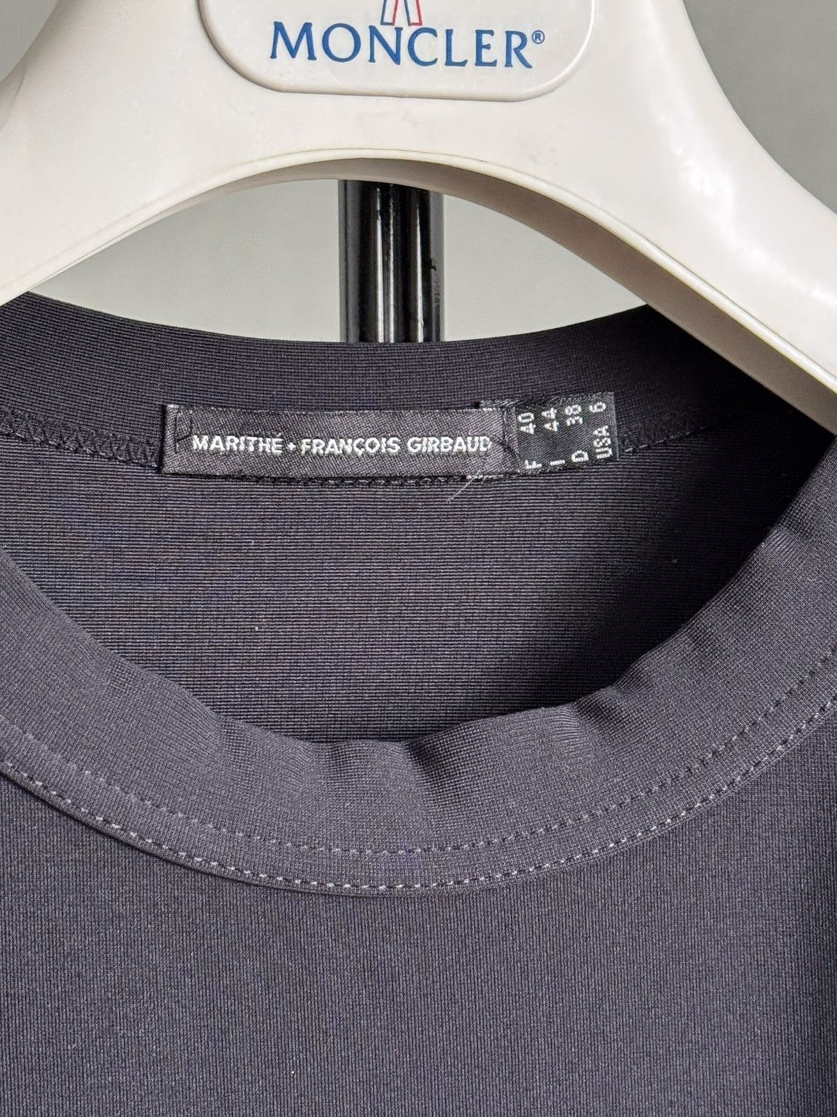Marithe + Francois Girbaud black MARITHE FRANCOIS GIRBAUD top with bag & zipper Size M / US 6-8 / IT 42-44 - 5 Thumbnail