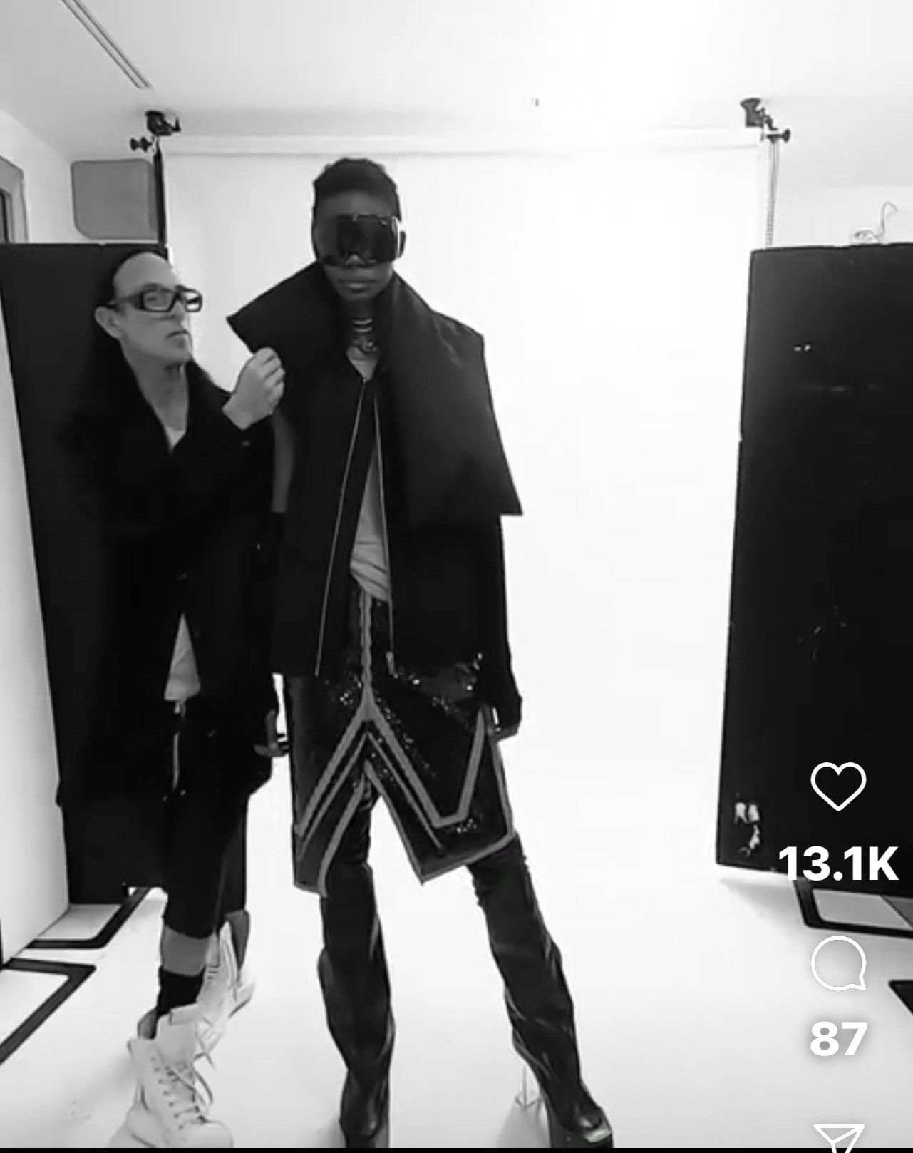 Rick Owens Rick Owens Thigh High Platform Boots OTK, Size 8/38 NWB Size US 8 / IT 38 - 2 Thumbnail