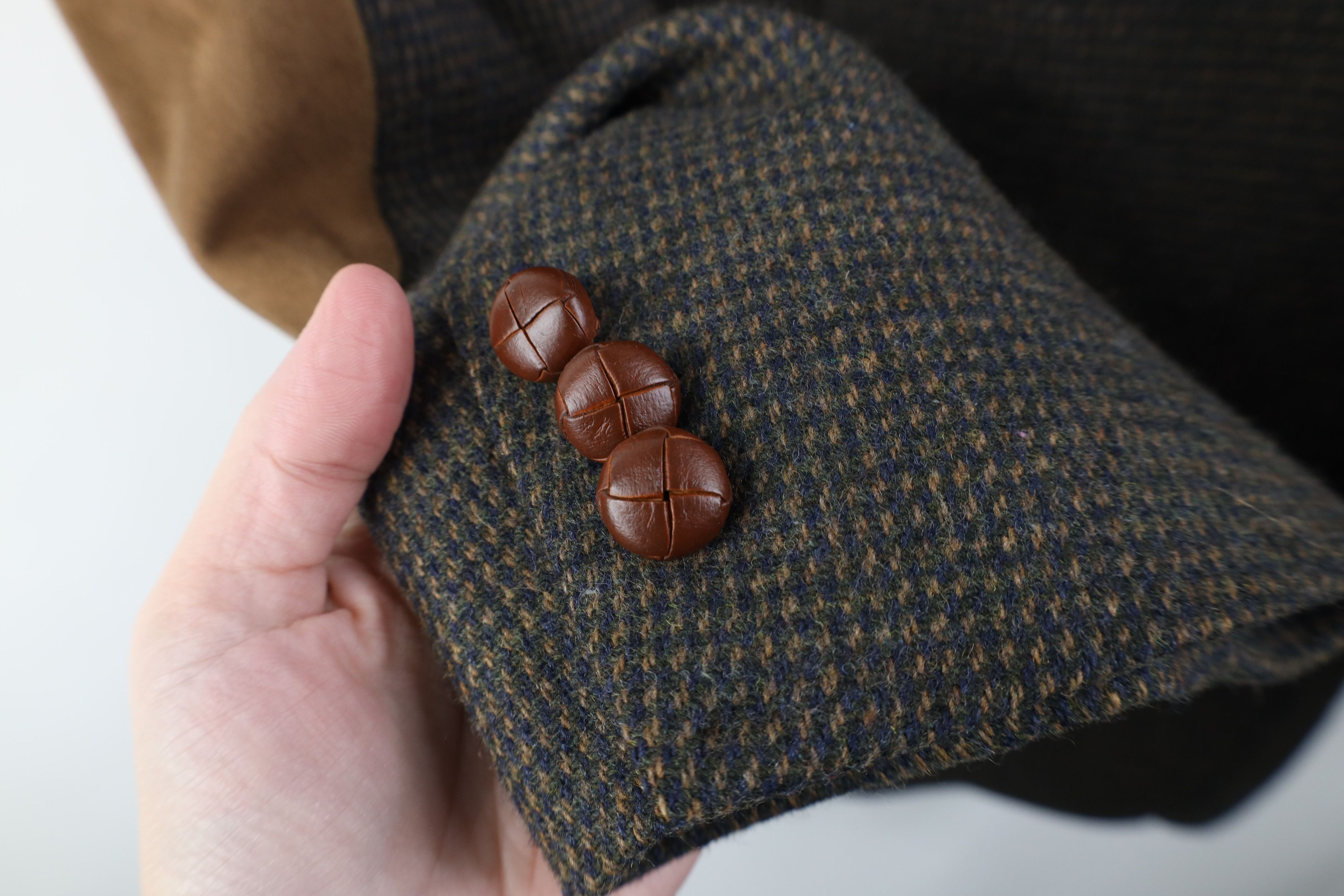 Vintage Vintage 70s Streetwear Elbow Patch Suit Coat Blazer Jacket Size US XXL / EU 58 / 5 - 7 Thumbnail
