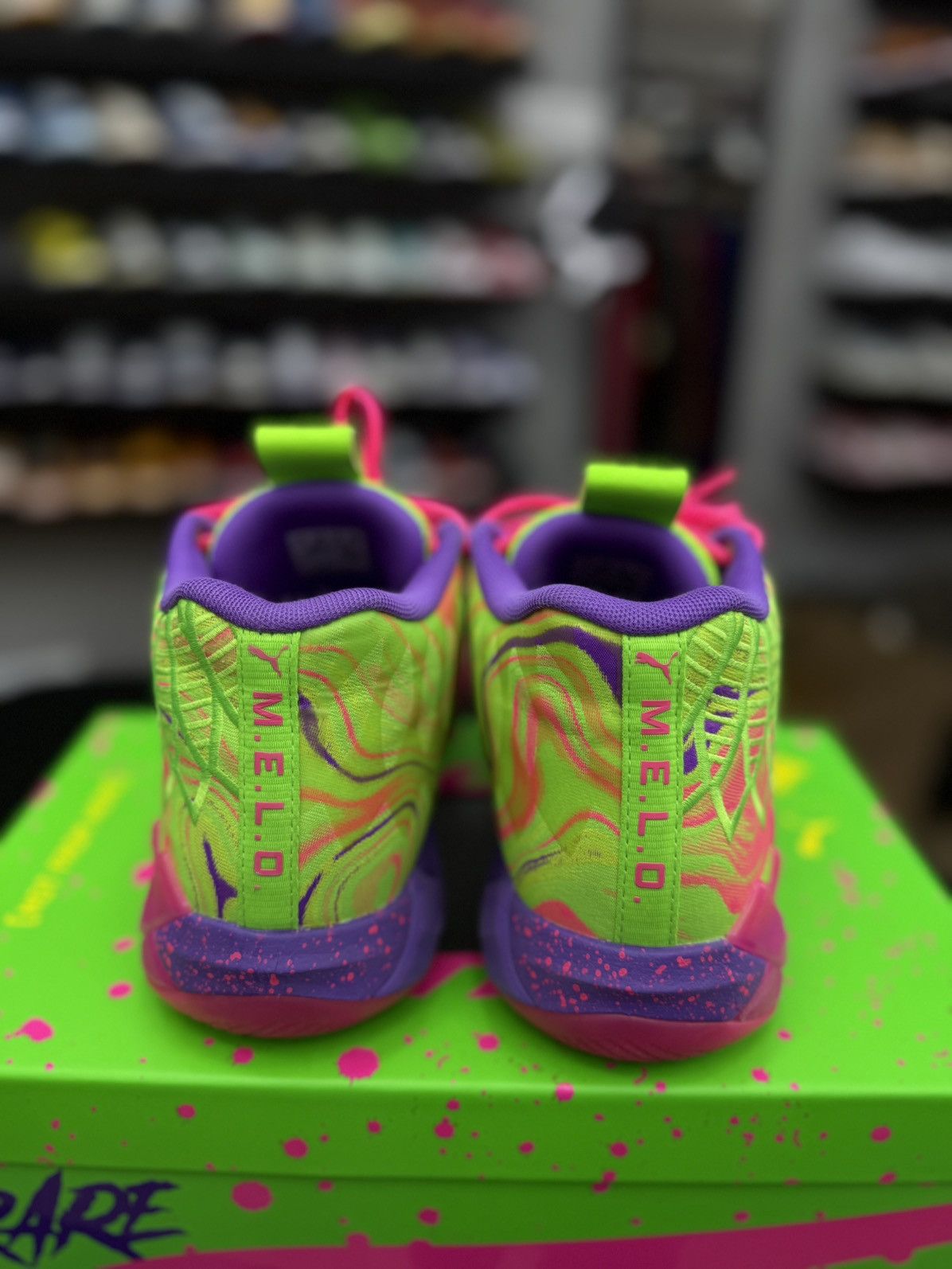 Puma Puma Mb.01 Inverse Toxic LaMelo Ball Size U.S Men’s 8/9.5W Size US 8 / EU 41 - 16 Thumbnail