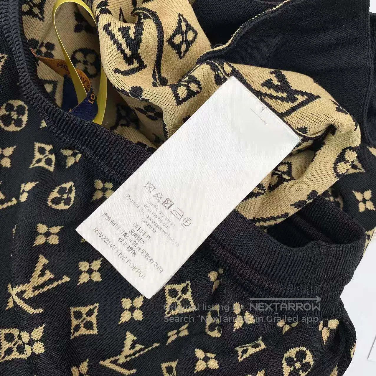 Louis Vuitton Louis Vuitton Size S 23SS presbydo-full print drawstring sl Size 42" / US 20 - 4 Thumbnail
