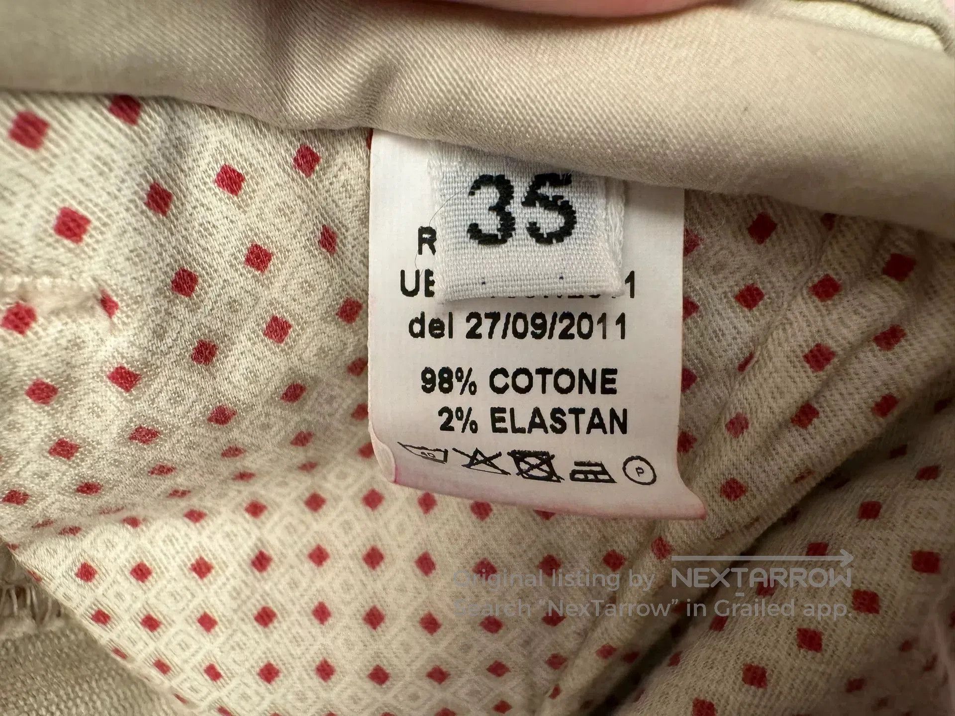 Other White Striped Corduroy Pants by B Corner. Size US 35 - 3 Thumbnail