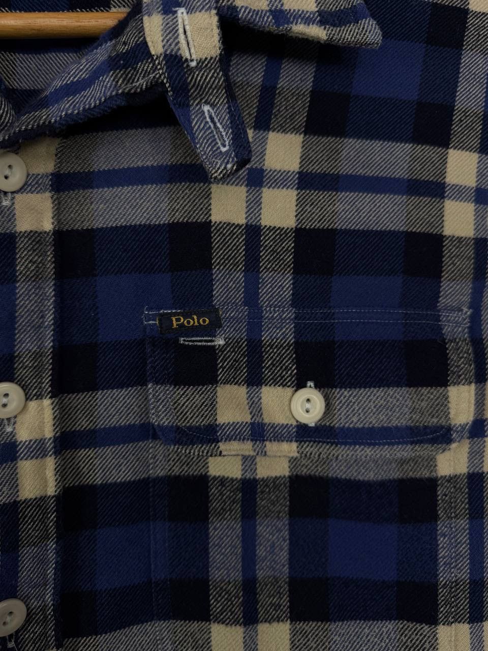 Polo Ralph Lauren Polo Ralph Lauren designer flannel shirt Size US L / EU 52-54 / 3 - 4 Thumbnail