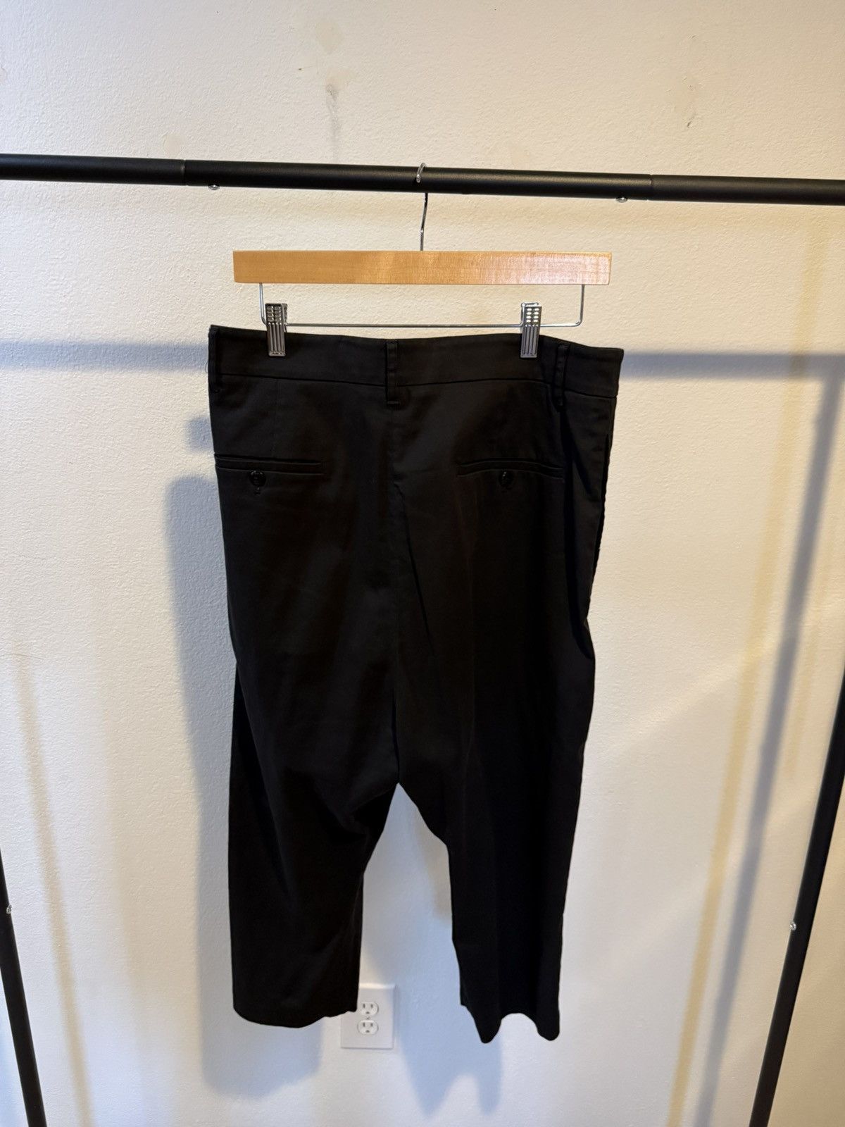 Rick Owens Black Astaire Pants Size US 34 / EU 50 - 2 Thumbnail