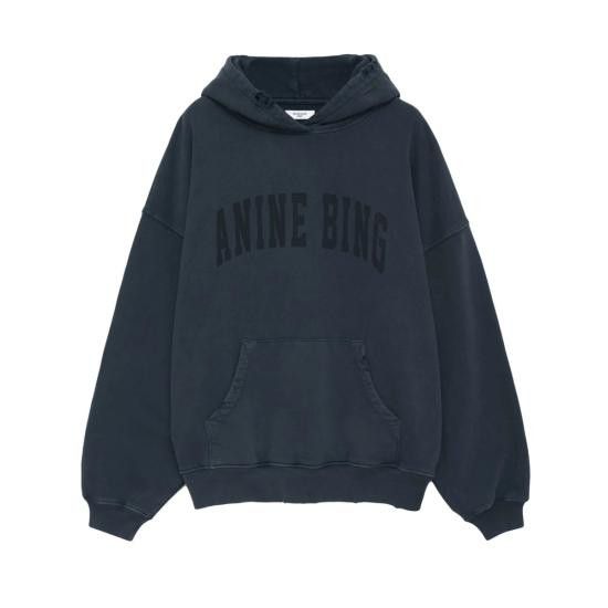 Anine Bing ANINE BING Women Hoodies S 08 5185 002 BLACK Size XS / US 0-2 / IT 36-38 - 1 Thumbnail