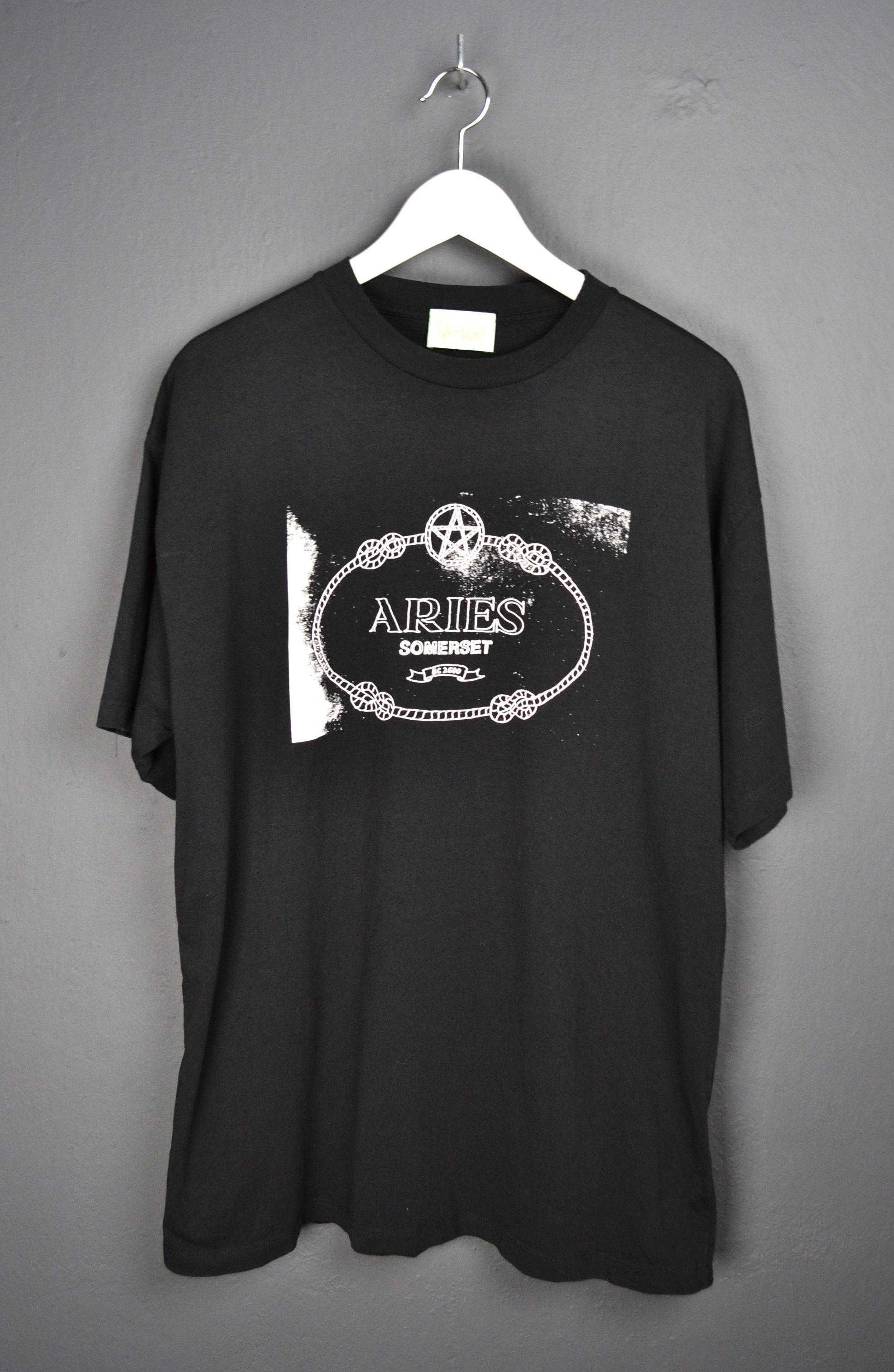 Aries Aries Wiccan Ring-Print Cotton t-shirt L Italy Size US L / EU 52-54 / 3 - 1 Thumbnail