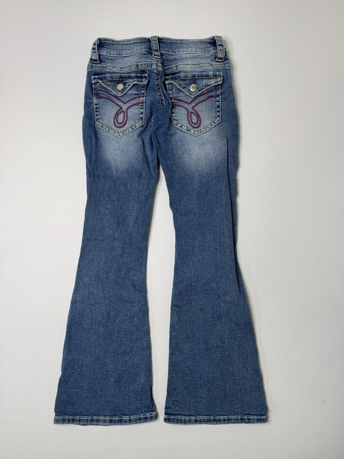 Vintage Vintage avant garde flared bootcut jeans if6was9 lgb drip 00 Size 26" / US 2 / IT 38 - 5 Thumbnail
