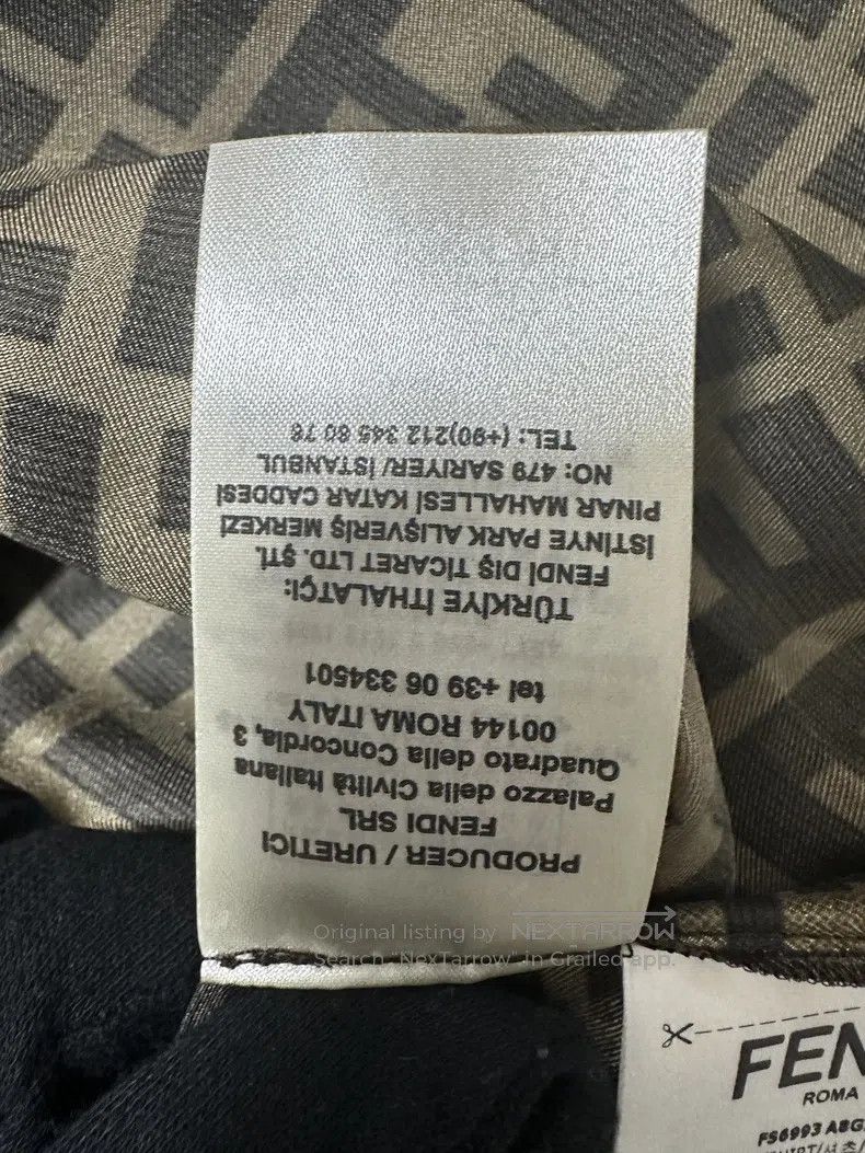 Fendi Fendi Double F Silk Shirt Size XS / US 0-2 / IT 36-38 - 7 Thumbnail