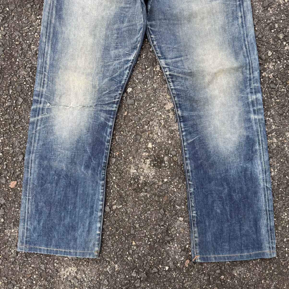 G-Star VINTAGE G STAR ITALY BUTTON FLY FADED JEAN DENIM PANTS Size US 35 - 4 Thumbnail