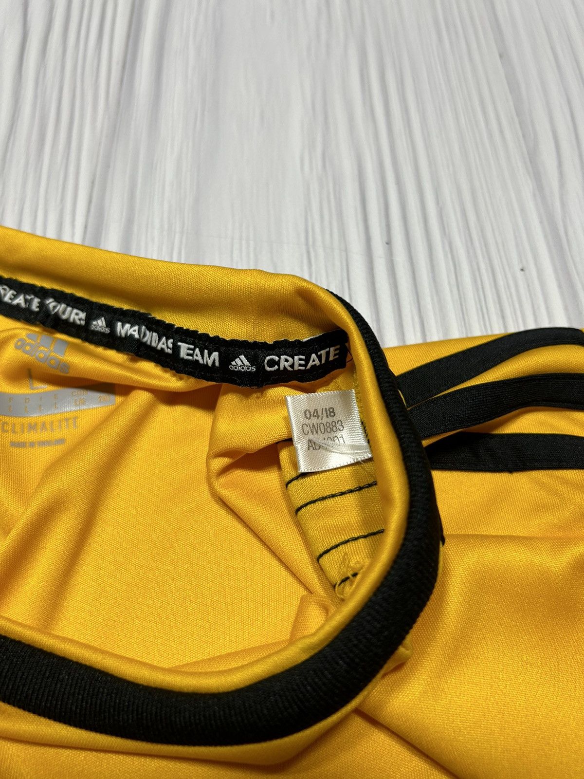 Adidas Wolverhampton 2018/19 Adidas Soccer Jersey Size L Size US L / EU 52-54 / 3 - 12 Thumbnail