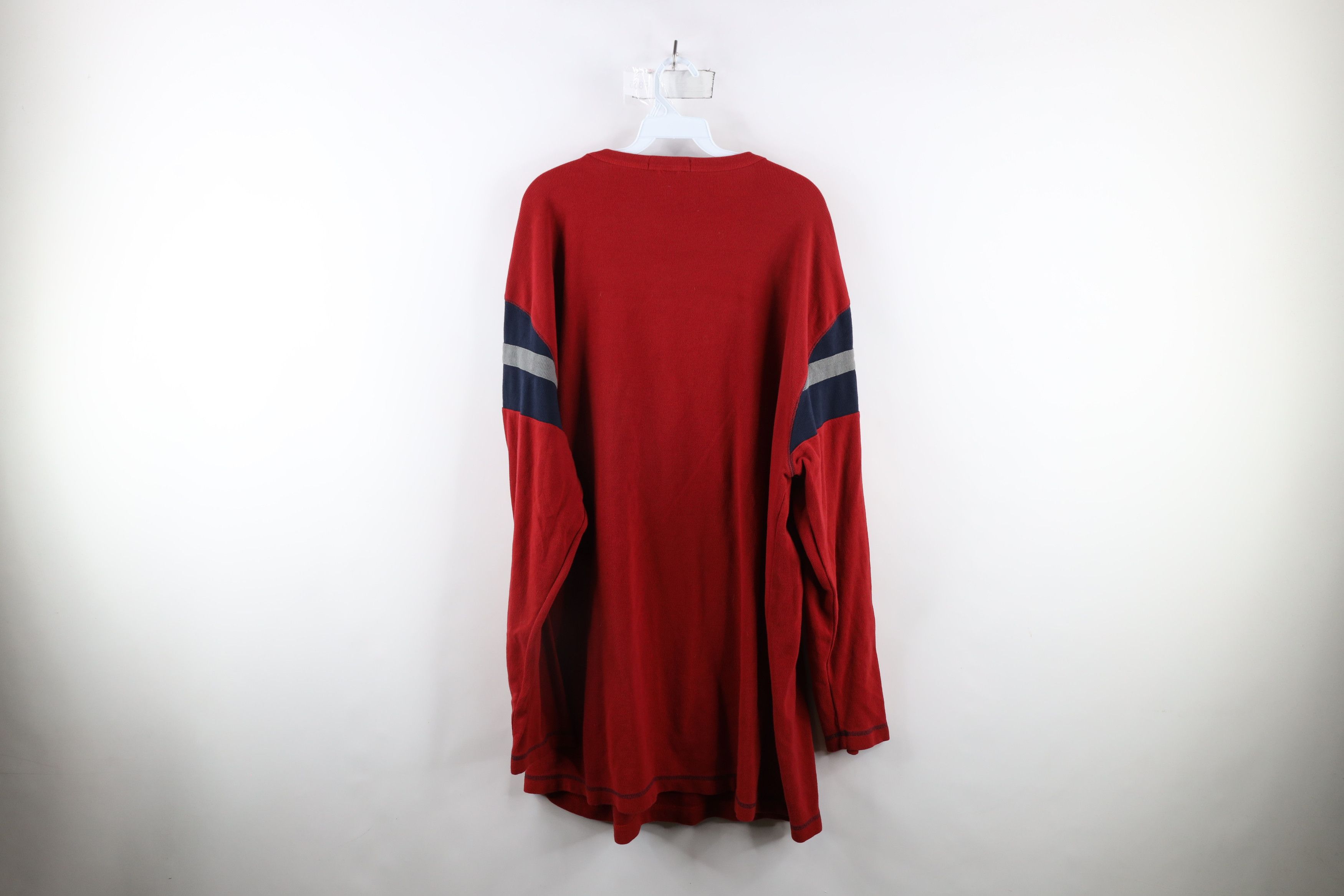 Nautica × Vintage Vintage Nautica Thermal Waffle Knit Long Sleeve T-Shirt Size US XXL / EU 58 / 5 - 9 Thumbnail