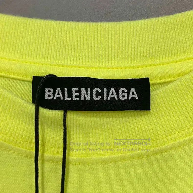 Balenciaga Balenciaga Yellow Coke Logo T-Shirt. Size US XS / EU 42 / 0 - 5 Thumbnail