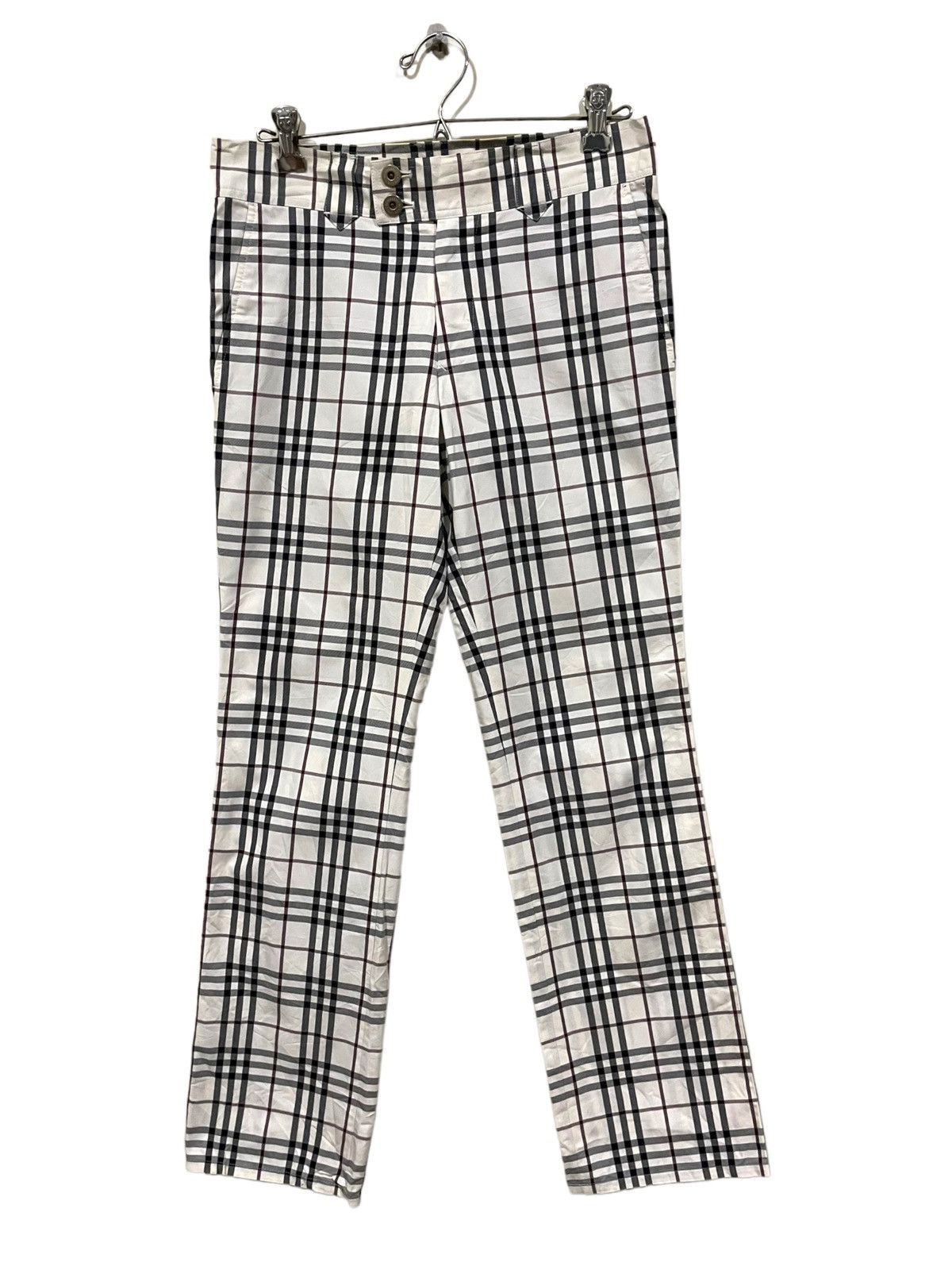 Black Label Burberry Blacklabel Checkered Pants Size US 30 / EU 46 - 3 Thumbnail