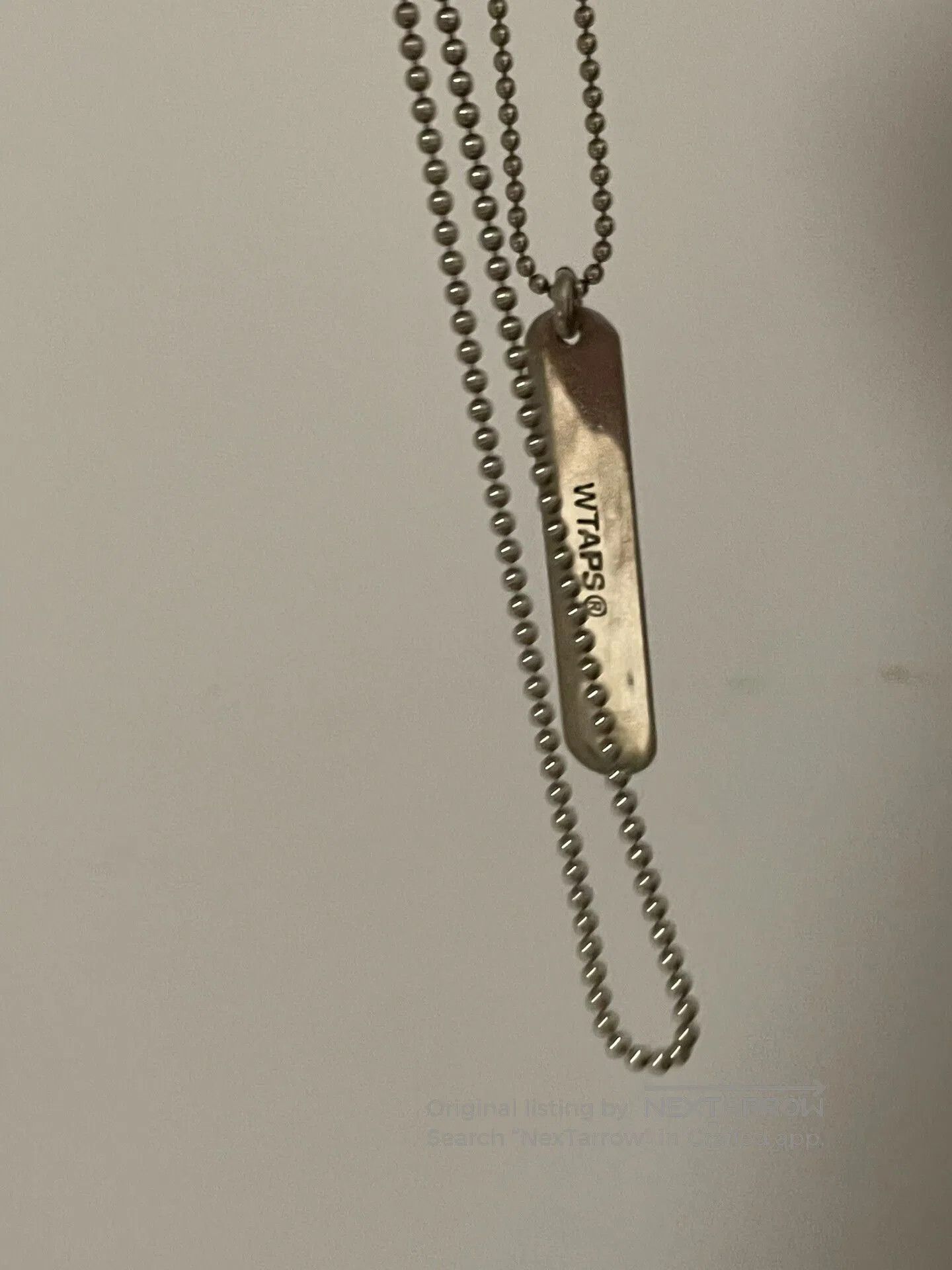 Wtaps wtaps military dog tag necklace. Size ONE SIZE - 1 Thumbnail