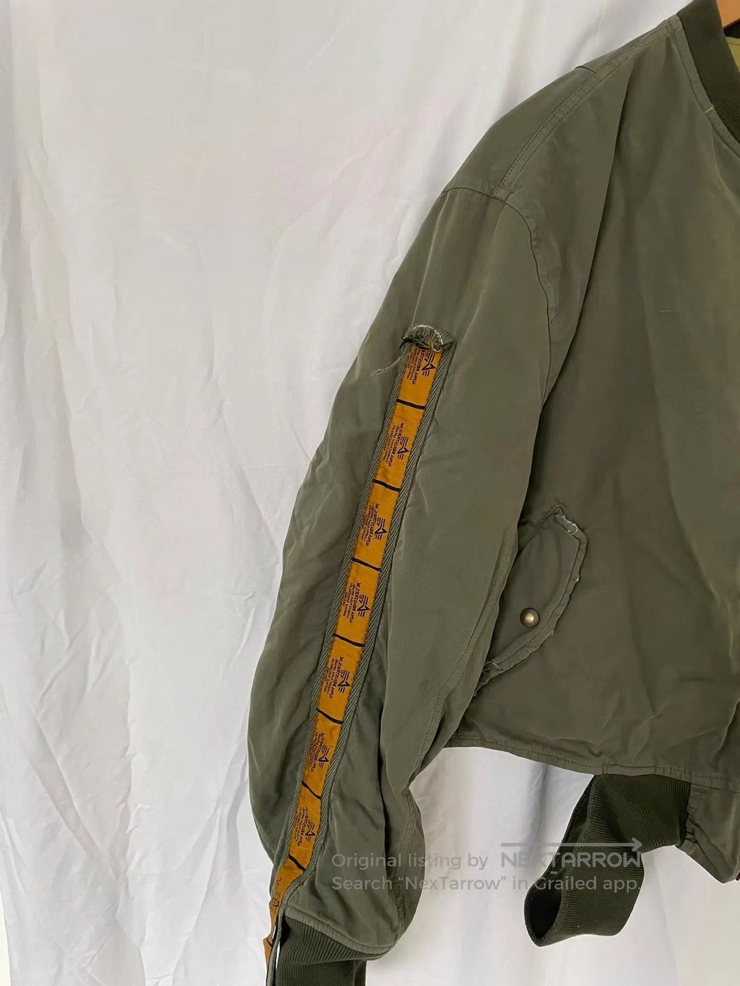 Alpha Industries Green er Jacket Size M. Size US M / EU 48-50 / 2 - 6 Thumbnail