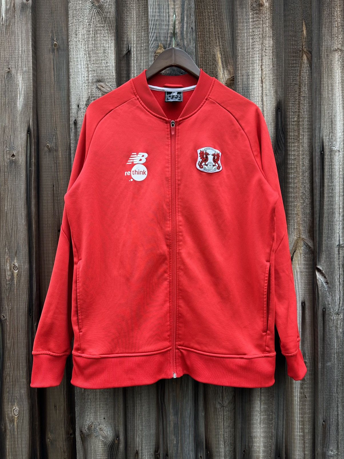 New Balance New Balance FC Leyton Orient Soccer Track Jacket Size US XL / EU 56 / 4 - 1 Thumbnail