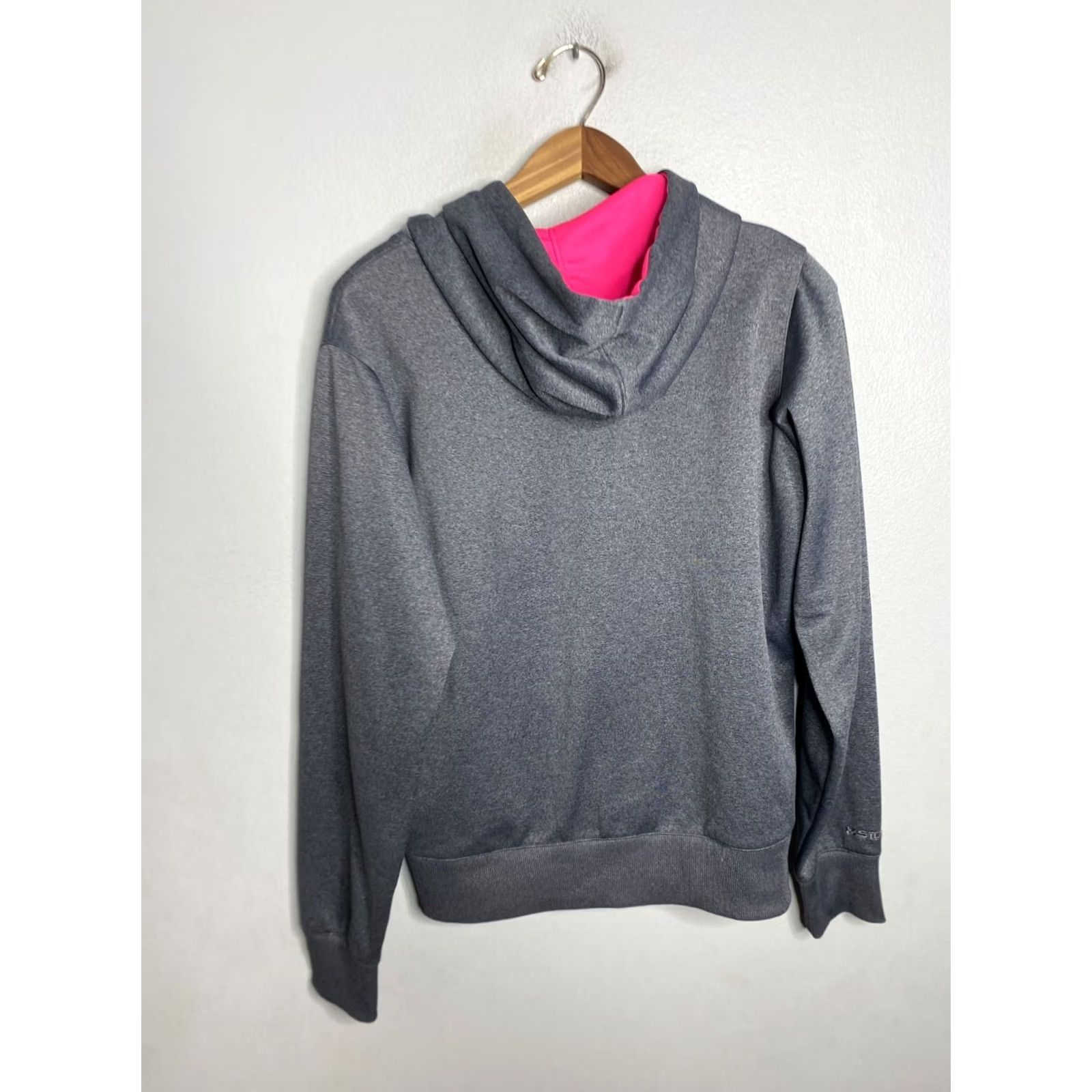 Under Armour Under Armour Pullover Storm Sweater Women Size M Gray Cotton Blend Fleece Logo Hoodie Casual 8/10 Mens? Size M / US 6-8 / IT 42-44 - 4 Thumbnail
