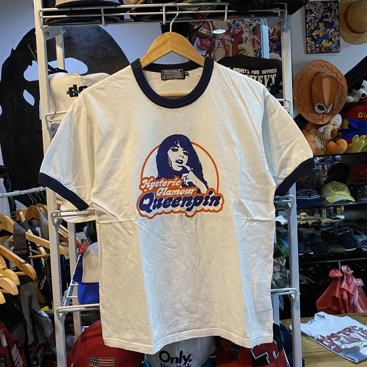 Hysteric Glamour Dizzy & Milky Queenpin Ringer Shirt