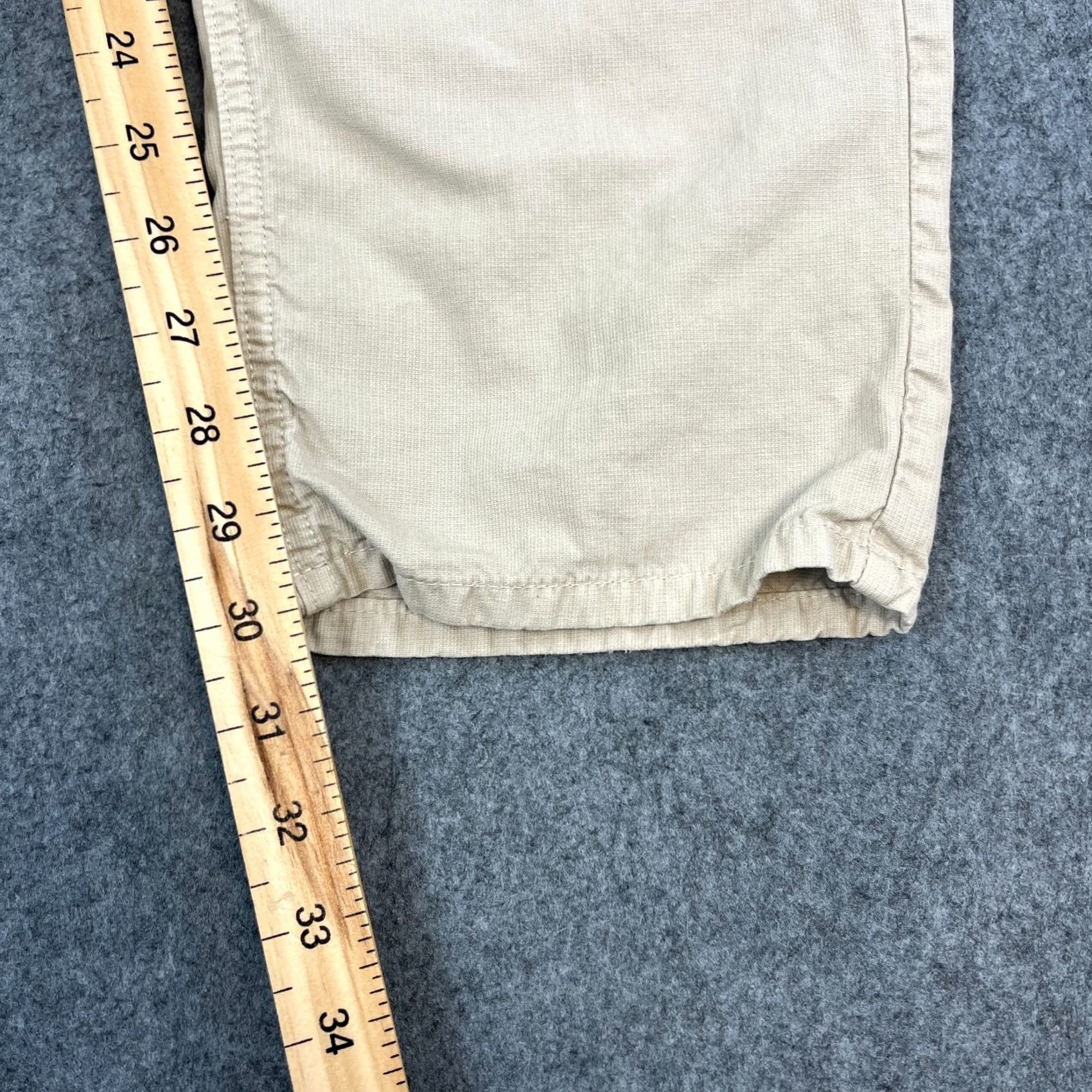 Vintage Armani Jeans Jeans Straight 30 32 Beige Vintage Italy Made Cotton Lightweight Mens Regular 5-Pocket Denim Size US 30 / EU 46 - 4 Thumbnail