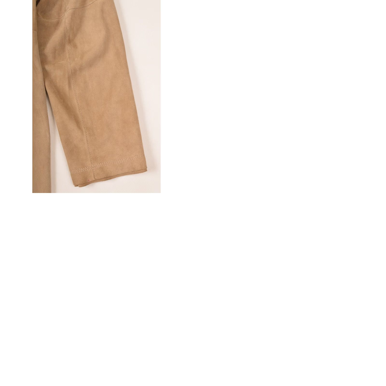 Vintage Gimo's Brown Leather Trench Coat Jacket Coat 50 Women XS? Size XL / US 12-14 / IT 48-50 - 9 Thumbnail