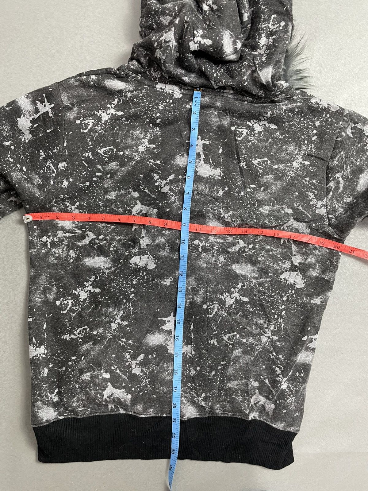 Japanese Brand Defective Struct Abstract Zip Fur Hoodie Size US M / EU 48-50 / 2 - 5 Thumbnail
