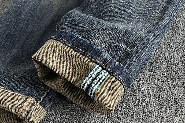 Japanese Brand × Jean × Vintage Splicing Wash Retro Old Jeans Size US 36 / EU 52 - 6 Thumbnail