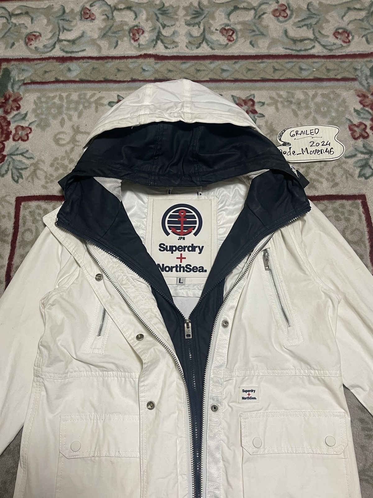 Superdry Super dry Japan x Northsea Double zipper jacket Size US L / EU 52-54 / 3 - 1 Thumbnail