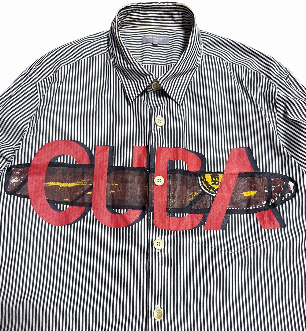 Comme des Garcons Homme Plus SS03 Cuba Button Up Size US M / EU 48-50 / 2 - 2 Thumbnail
