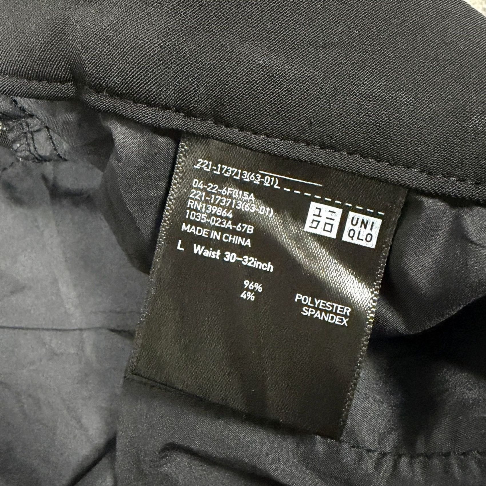 Uniqlo Uniqlo Casual Ankle Taper Pants Women's L Black Size 36" / US 14 / IT 50 - 4 Thumbnail