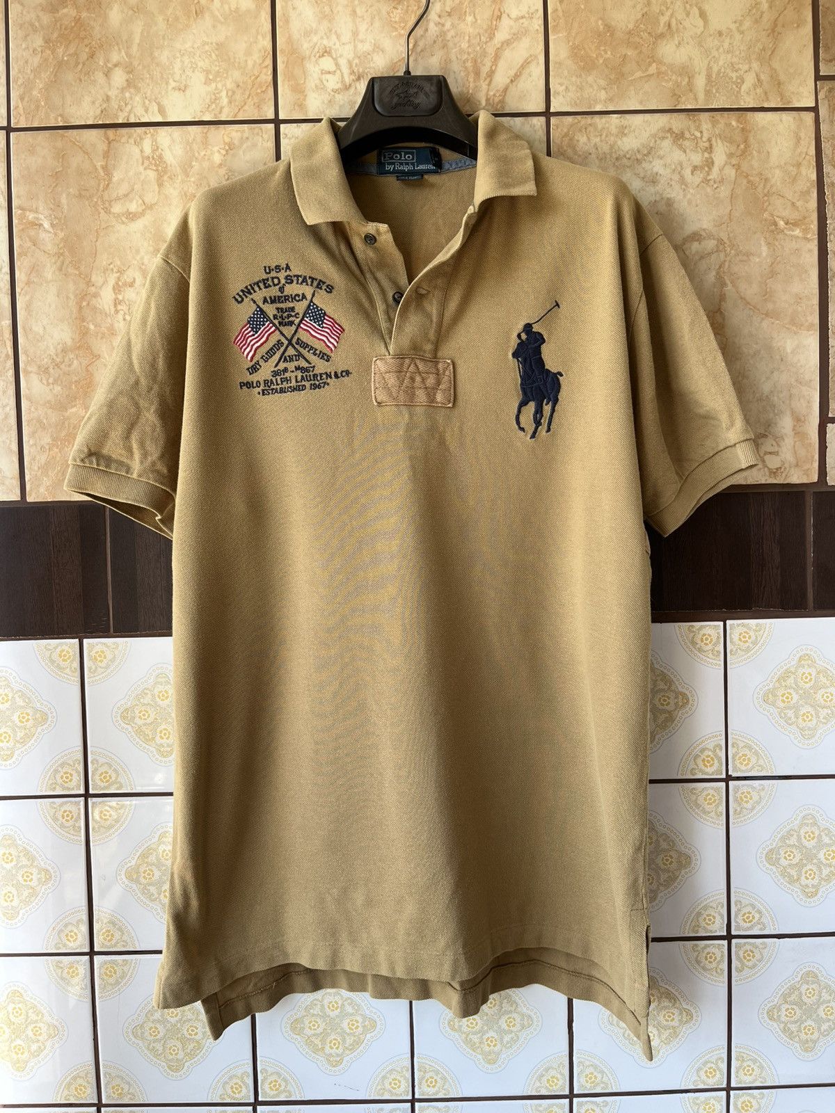 Polo Ralph Lauren Vintage USED Polo Ralph Lauren polo Size US M / EU 48-50 / 2 - 1 Thumbnail