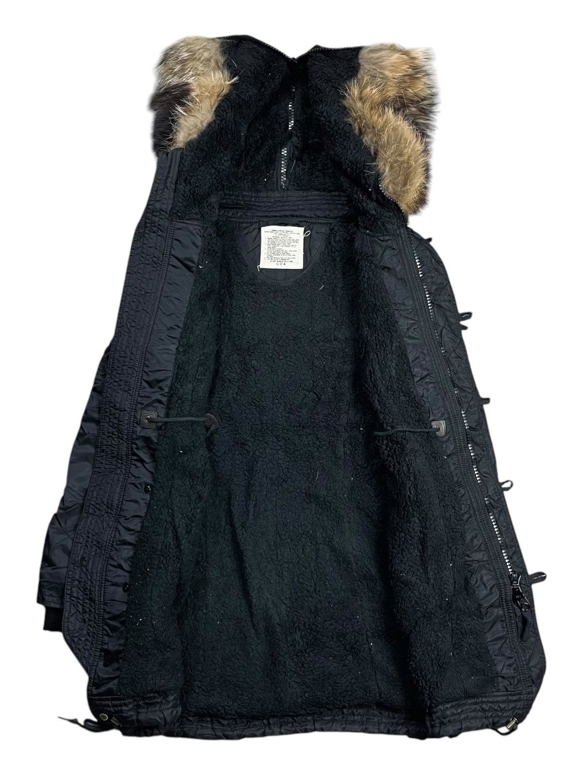 14th Addiction 2000s GOA - Fur Hoodie Apocalypse Jacket Size US M / EU 48-50 / 2 - 3 Thumbnail