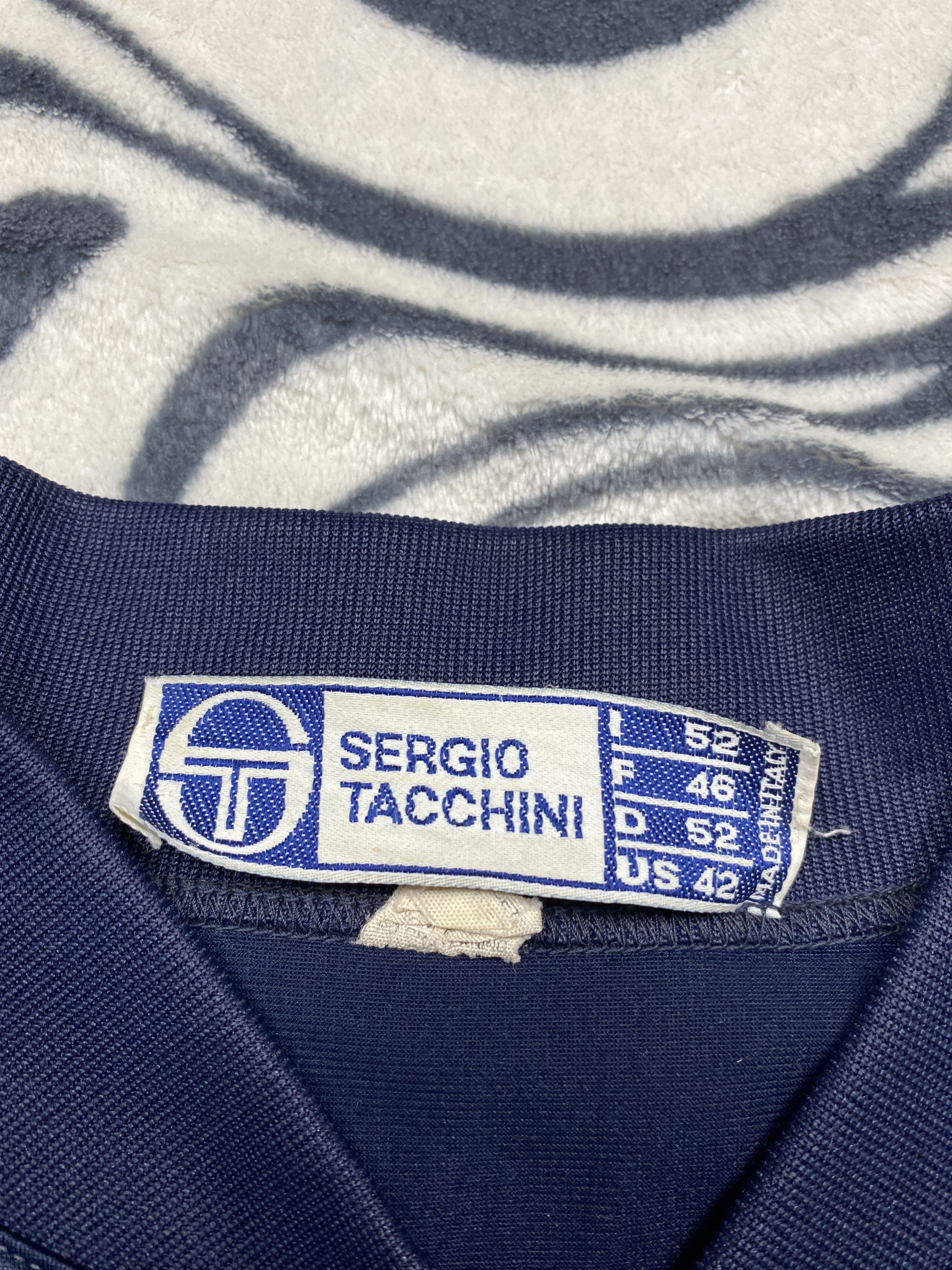Sergio Tacchini Sergio Tacchini 90s Vintage Mens Track Top Jacket Size US L / EU 52-54 / 3 - 7 Thumbnail