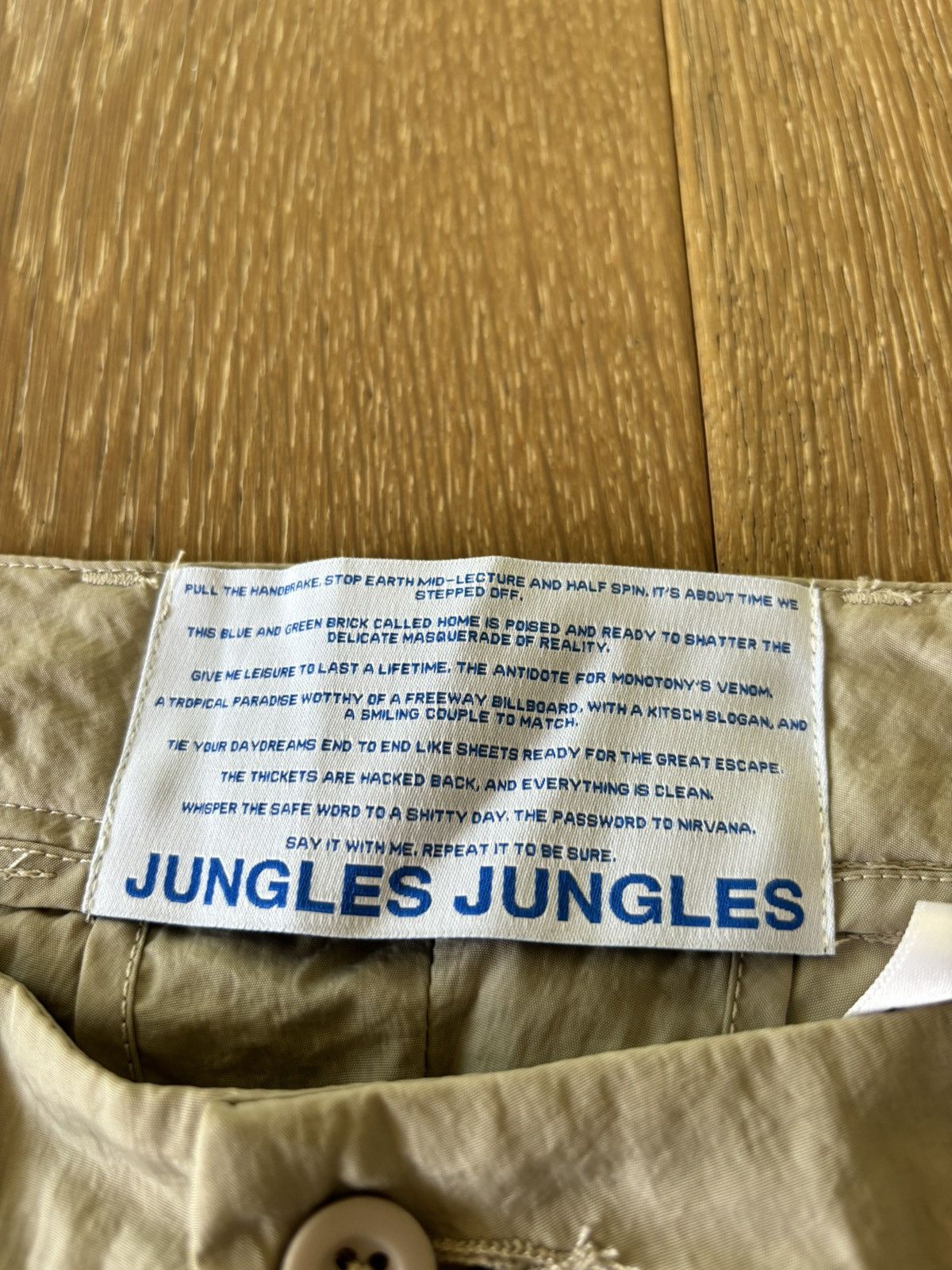 Jungles Jungles Pleated Pants Size US 31 - 3 Thumbnail