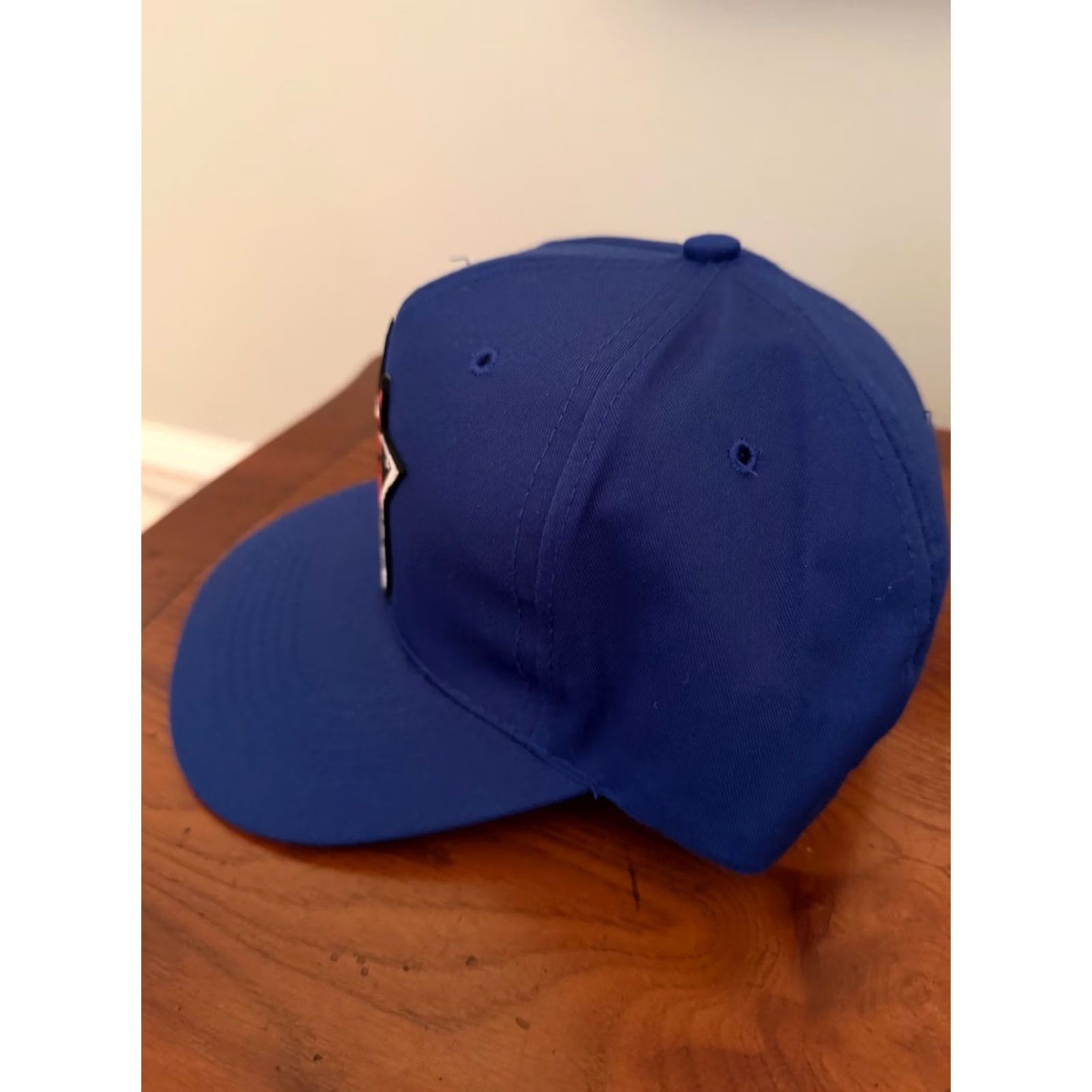 Vintage Nissin Rock On Strapback Hat Blue OS Adjustable Unisex Adults NS NWOT Size ONE SIZE - 2 Thumbnail