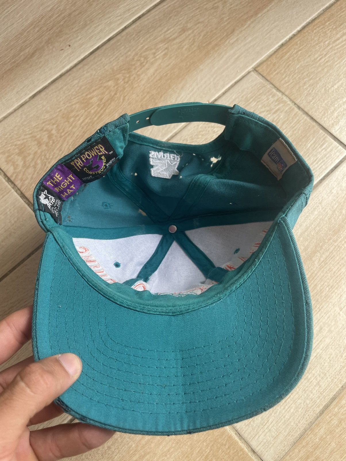 NFL Vintage 80s NFL Miami Dolphins Starter Wool SnapBack Cap Size ONE SIZE - 5 Thumbnail
