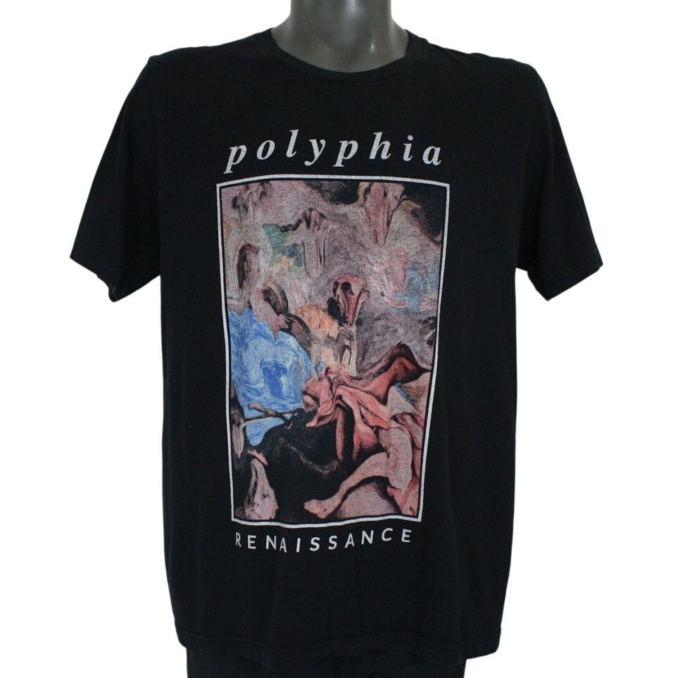 Canvas Polyphia Renaissance T Shirt Mens XL Black Band Tee Size US XL / EU 56 / 4 - 1 Thumbnail