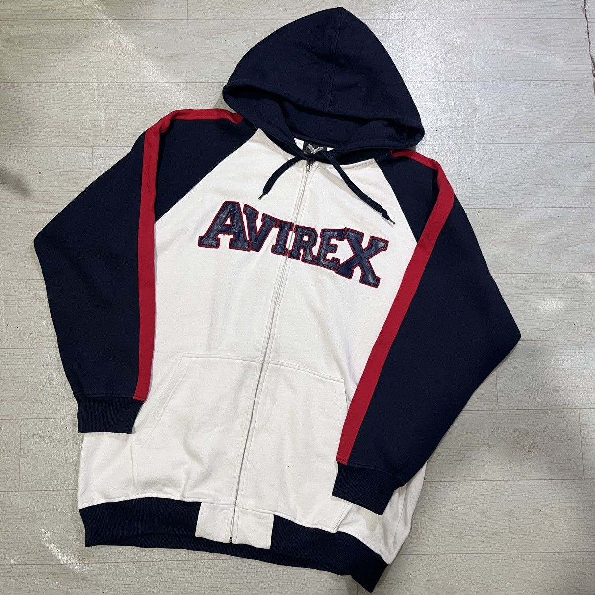 Avirex Vintage Avirex ziphood embroidered logo Size US XL / EU 56 / 4 - 1 Thumbnail