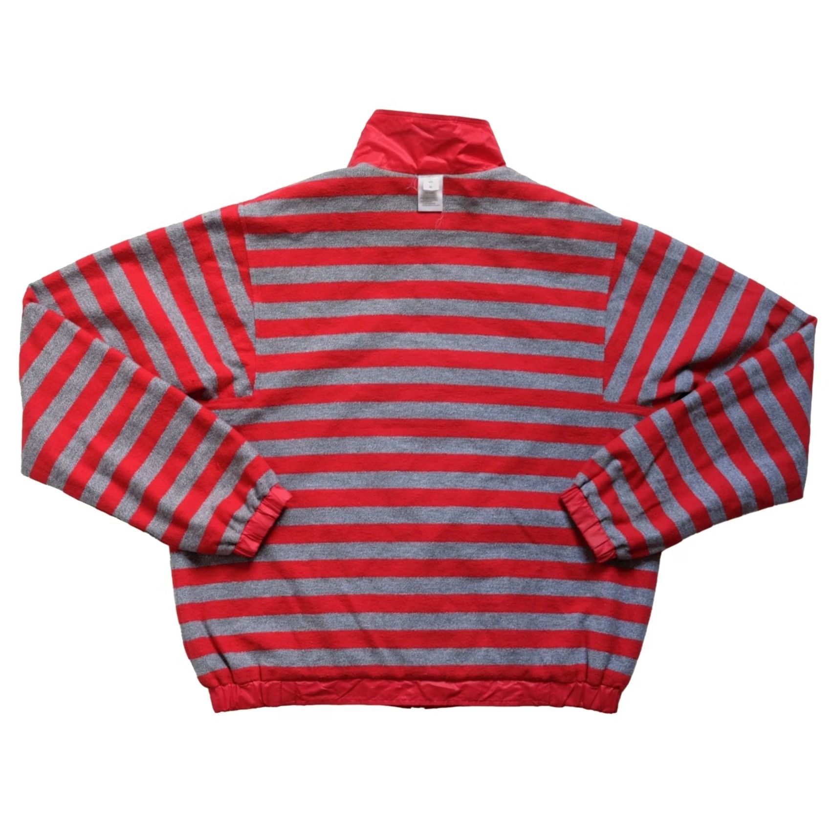 Vintage VINTAGE DESCENTE XL Japan 80s Jacket Outdoor Hiking Reversible Striped Nylon Cotton Red Mens Size US XL / EU 56 / 4 - 3 Thumbnail