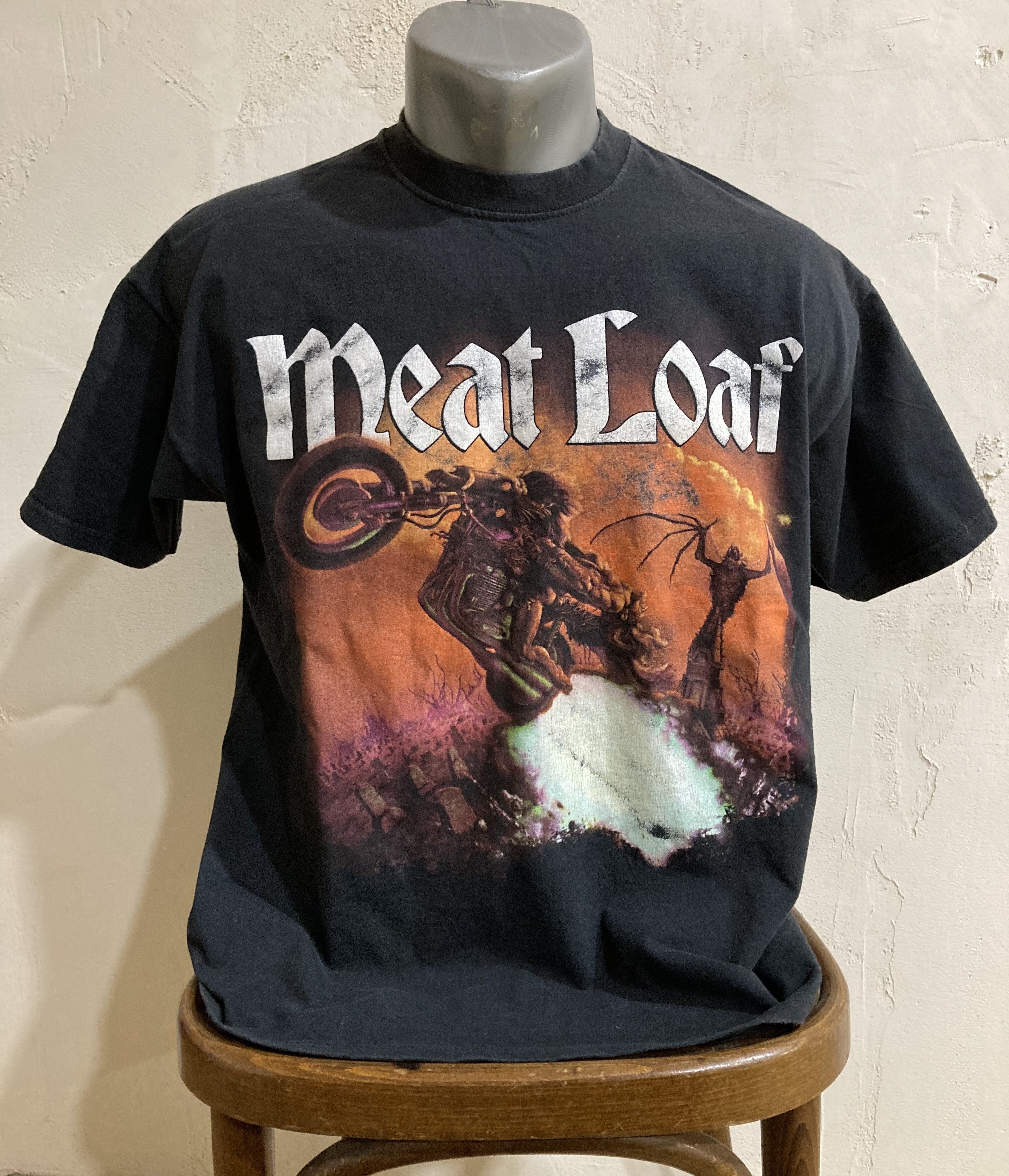 Band Tees Vintage Meat Loaf Tour 03\04 European Tee Size US L / EU 52-54 / 3 - 2 Thumbnail