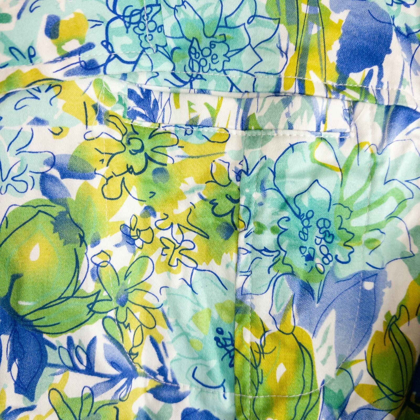 Coldwater Creek Coldwater Creek Blue Floral Jacket Womens Petite Large Size L / US 10 / IT 46 - 7 Thumbnail
