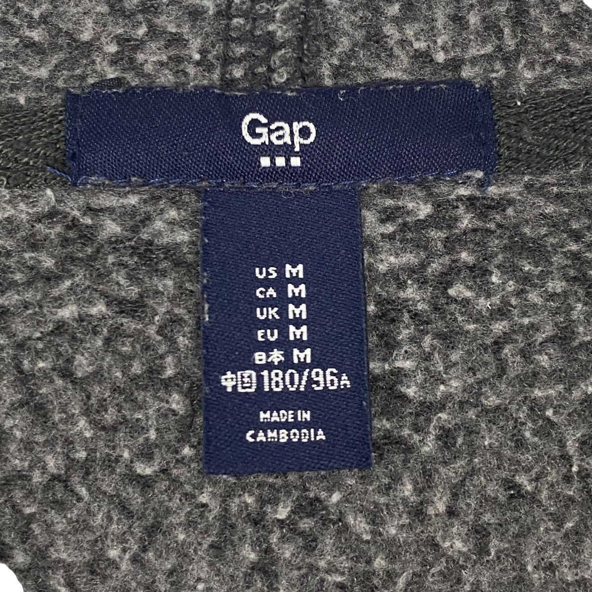 Vintage Vintage Gap Hoodie Big Logo Sweater Gray Pullover Jumper M Size US M / EU 48-50 / 2 - 7 Thumbnail
