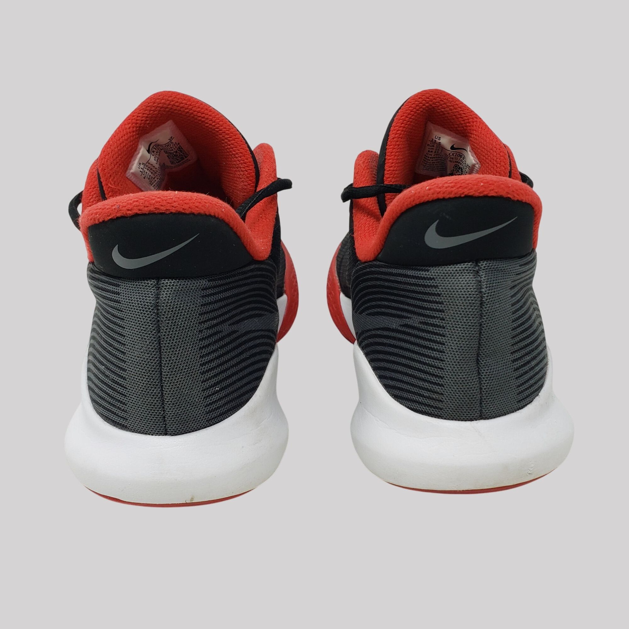 Nike Nike Precision 4 Basketball Shoe, Black Red White Mens 11.5 Size US 11.5 / EU 44-45 - 3 Thumbnail