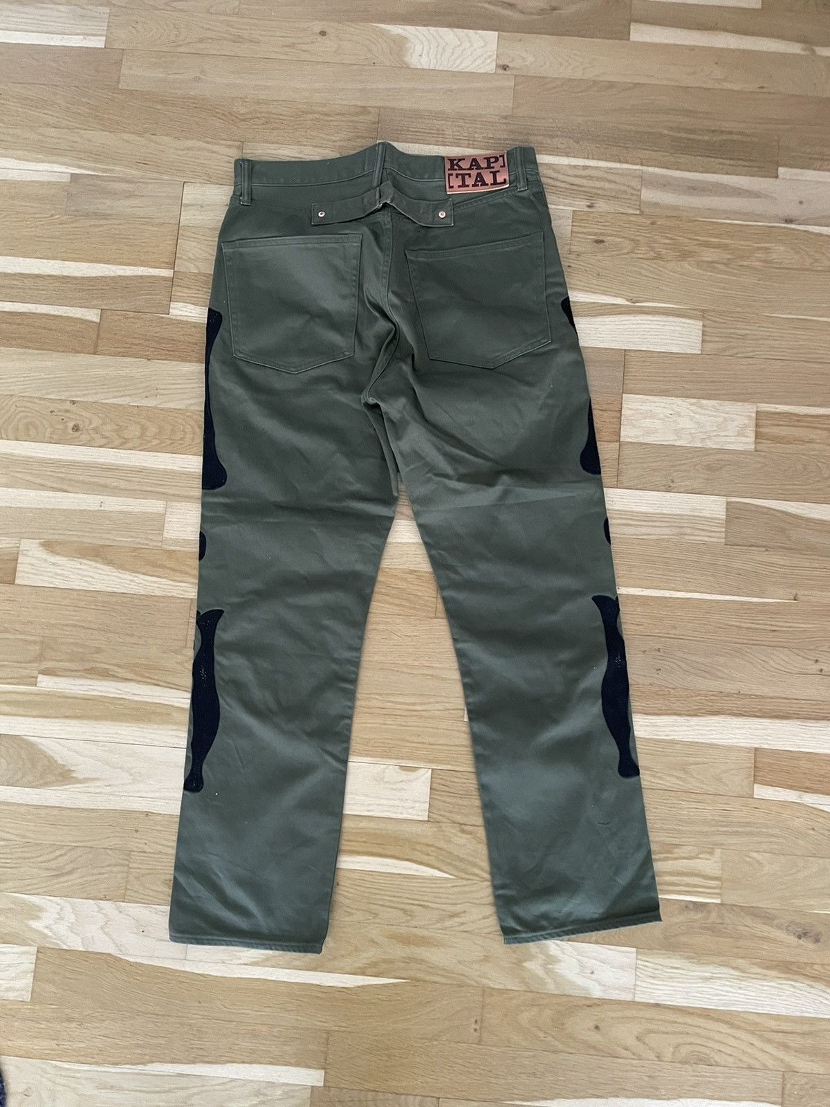 Kapital × Kapital Kountry Kapital x Kapital Kountry skeleton bone pants Size US 34 / EU 50 - 2 Thumbnail