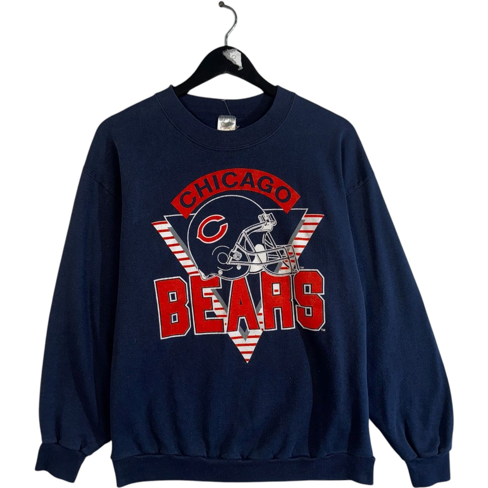 Vintage Vintage Chicago Bears Helmet Crewneck Large Size US L / EU 52-54 / 3 - 1 Thumbnail