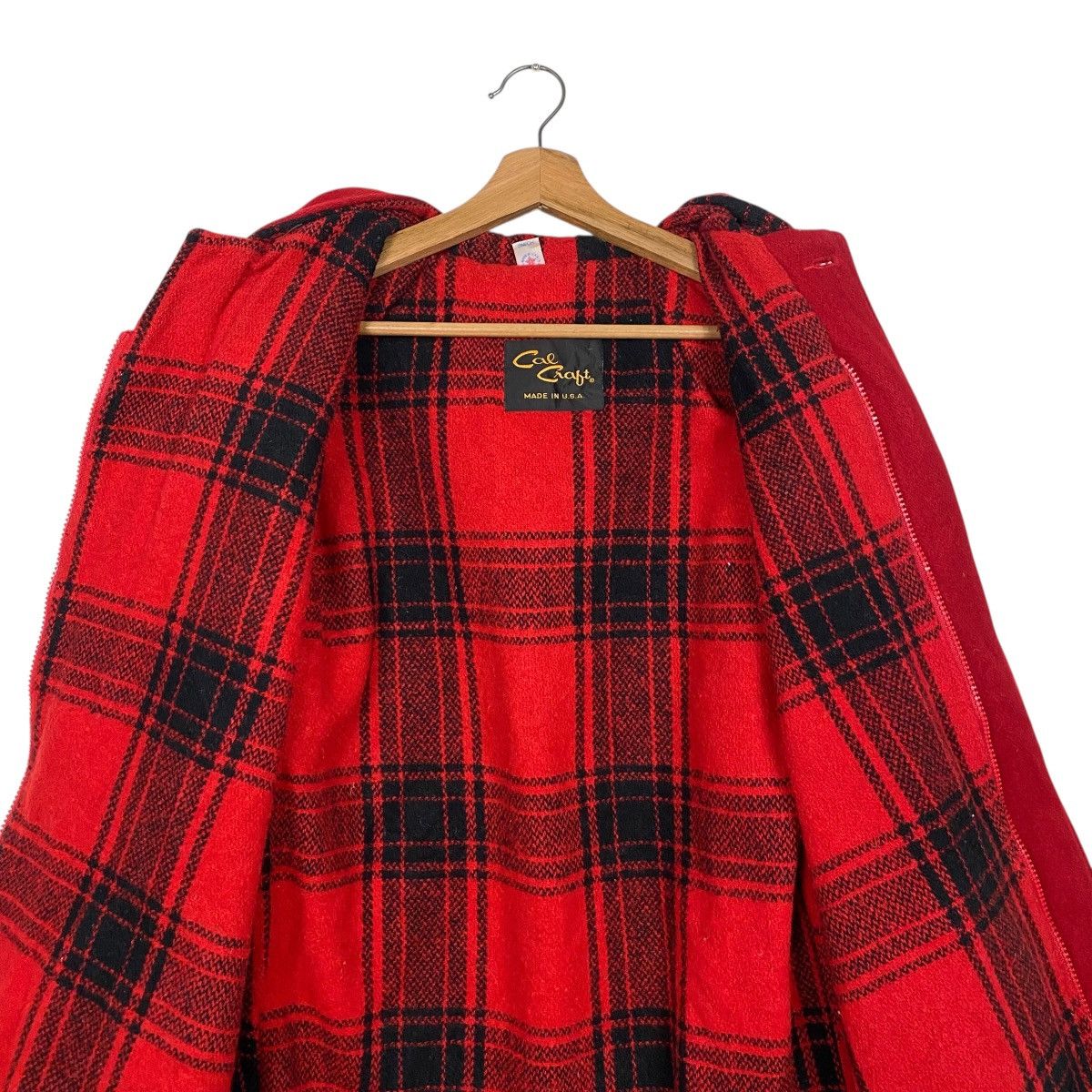 Japanese Brand Cal Craft duffle hoodie coat jacket Size US M / EU 48-50 / 2 - 13 Thumbnail