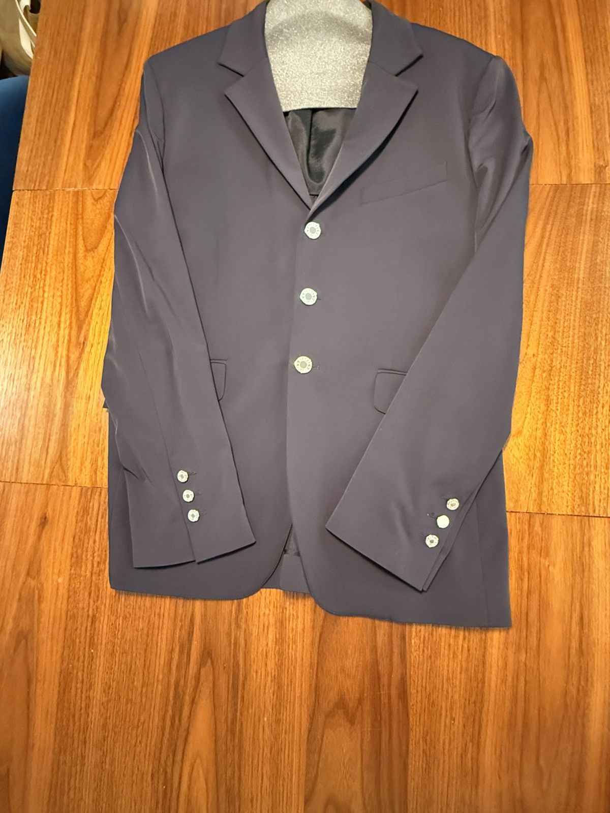 Hermes Hermes Navy Jump Competition Blazer Size 42R - 2 Thumbnail