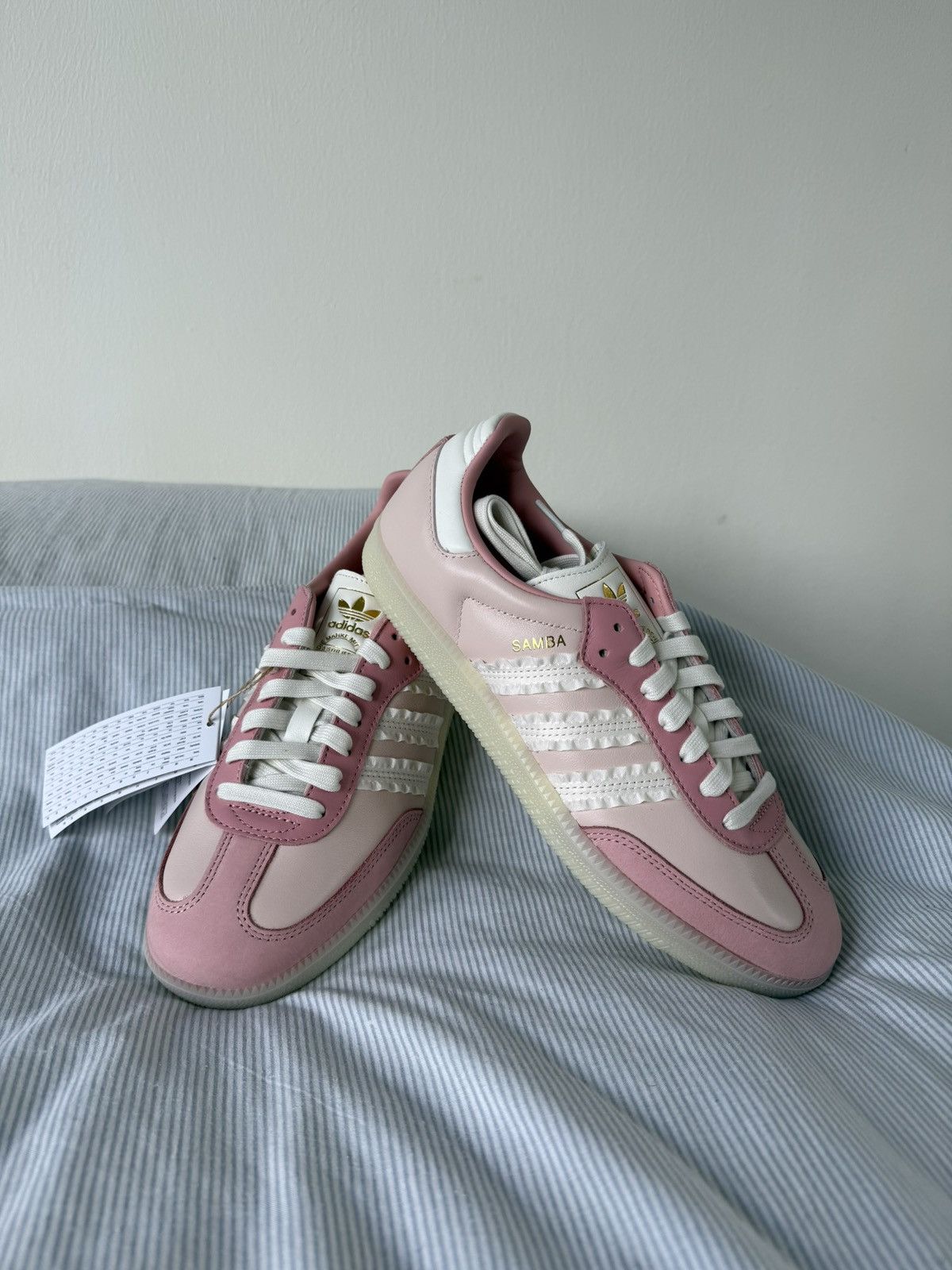 Adidas  Gucci Adidas X Gucci Samba Pink | Grailed