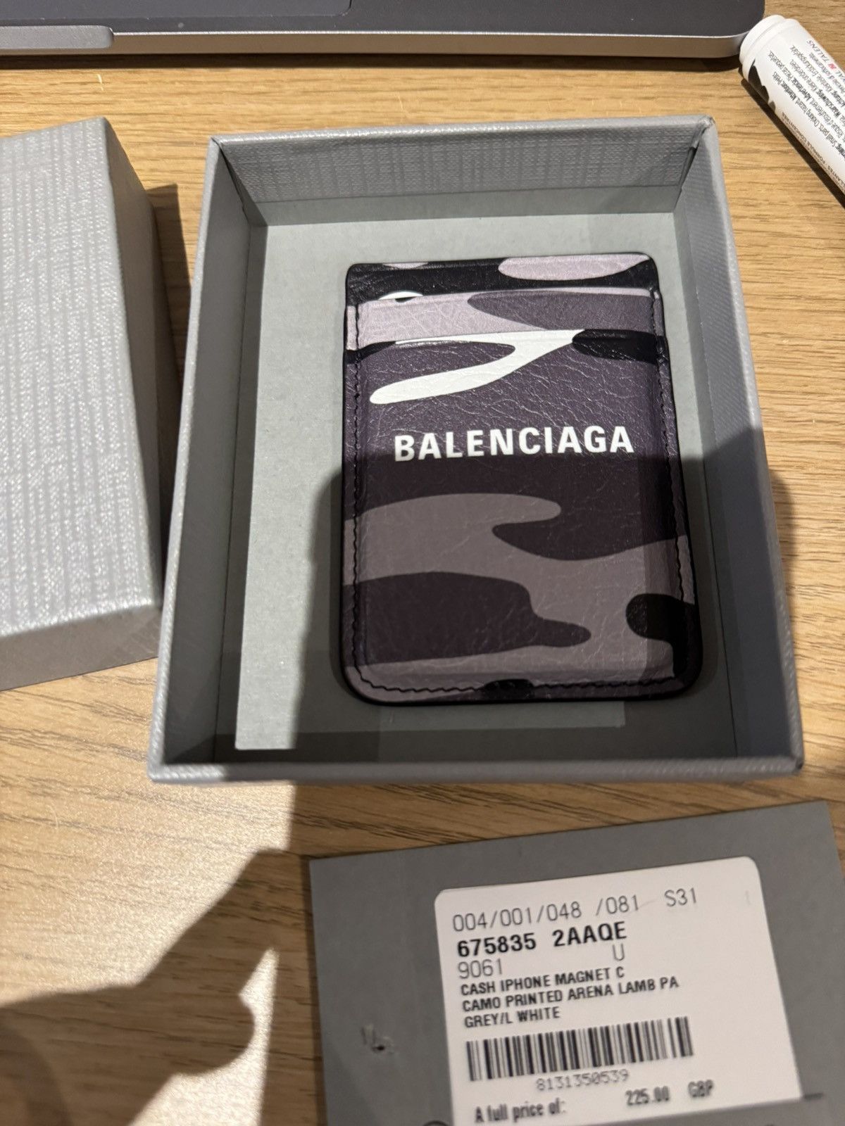 Balenciaga Balenciaga Camouflage 21AW Magnetic phone Card Holder Size ONE SIZE - 2 Thumbnail