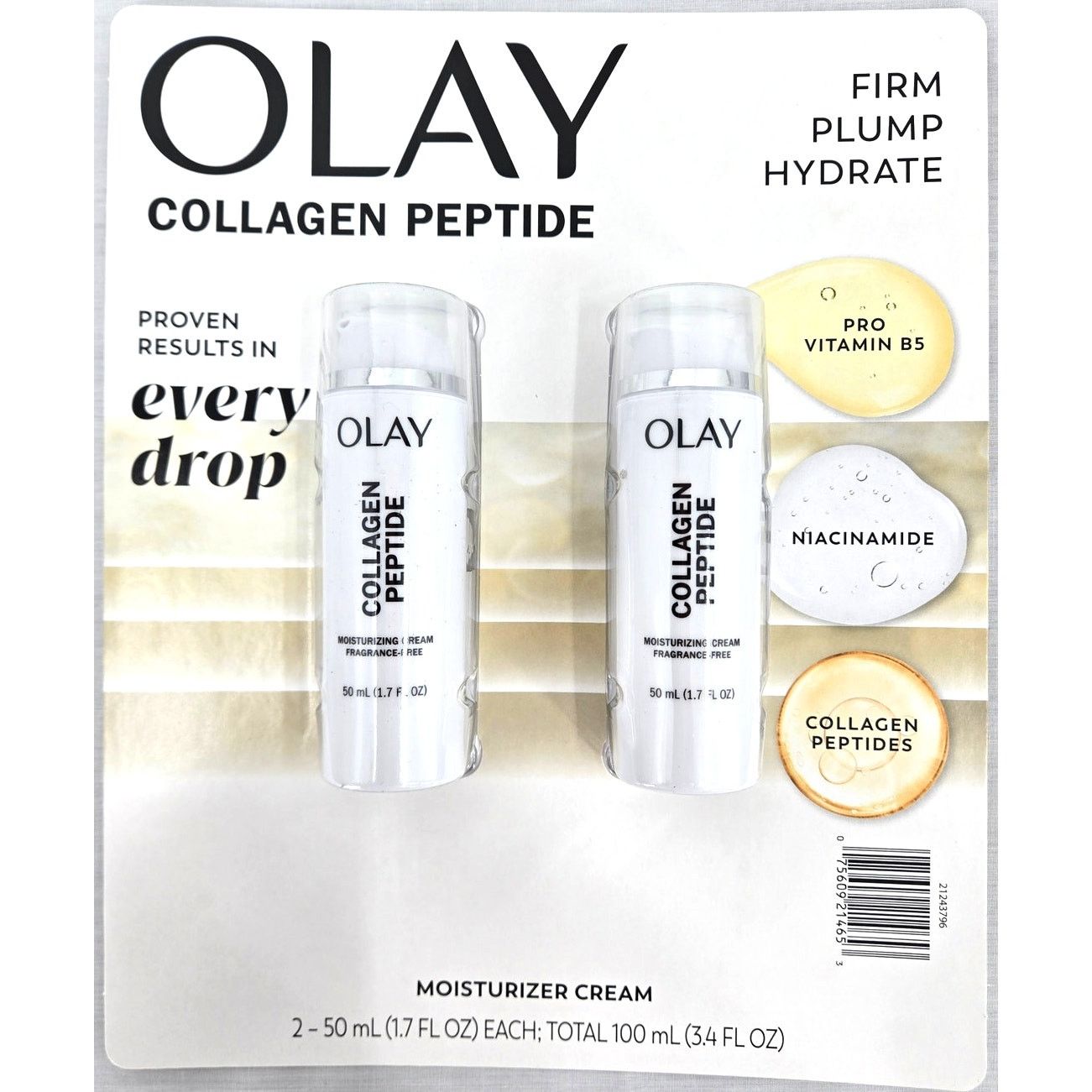 Other OLAY Collagen Peptide Facial Moisturizing Cream 2-pk Size ONE SIZE - 1 Thumbnail