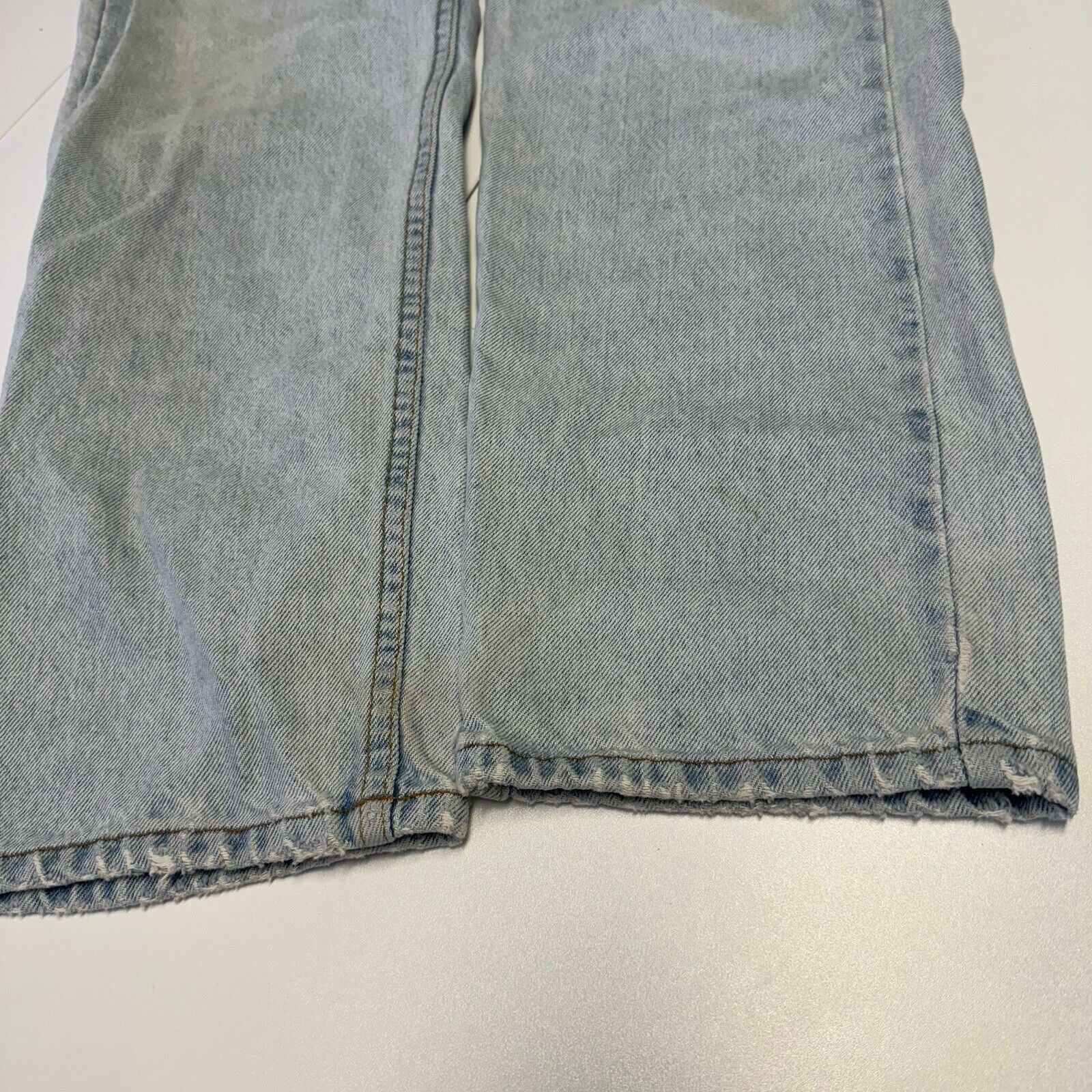Levi's × Vintage Vintage Levis 505 Jeans 36x32 Light Wash Straight Leg Regula Size US 36 / EU 52 - 7 Thumbnail